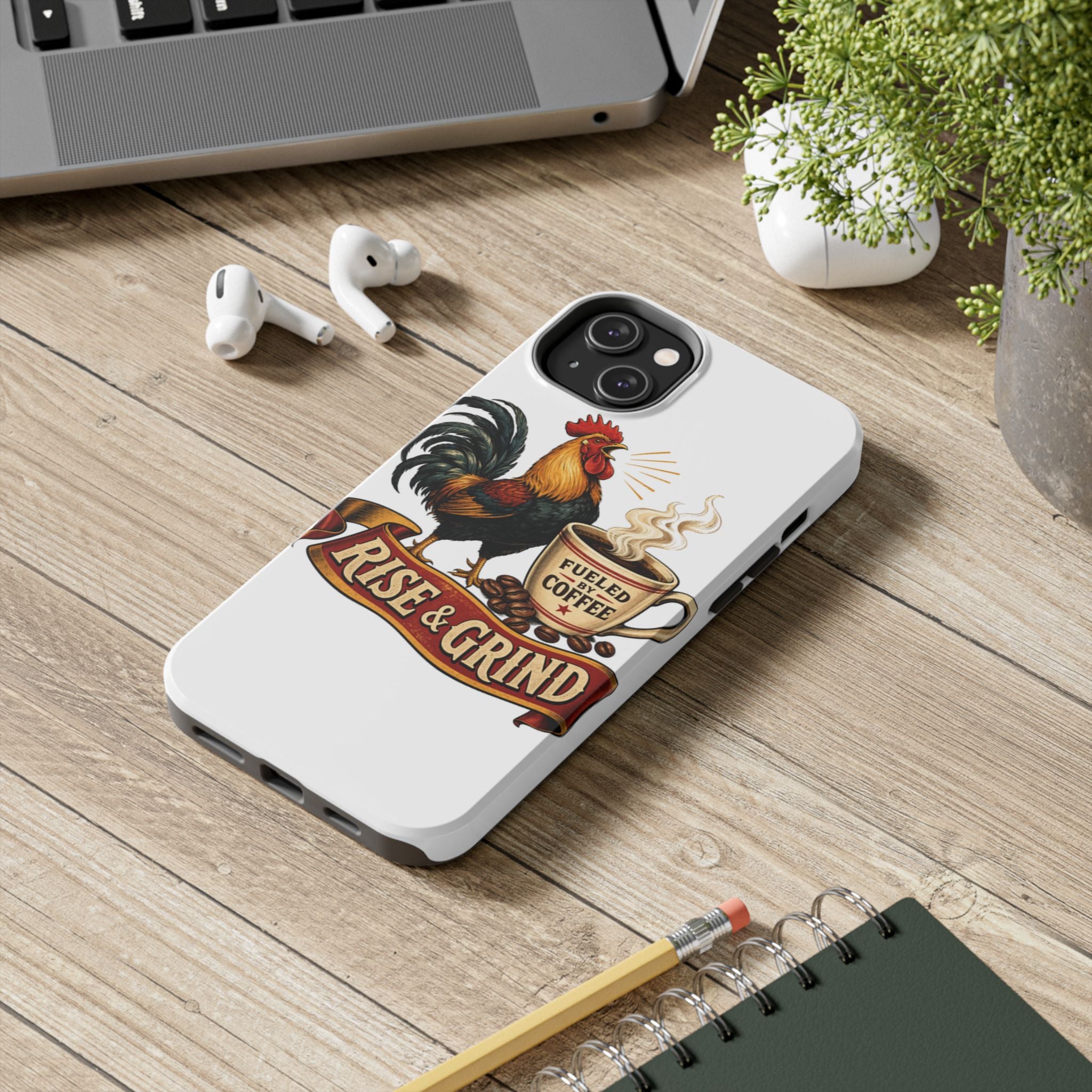 Rise & Grind Tough Phone Case