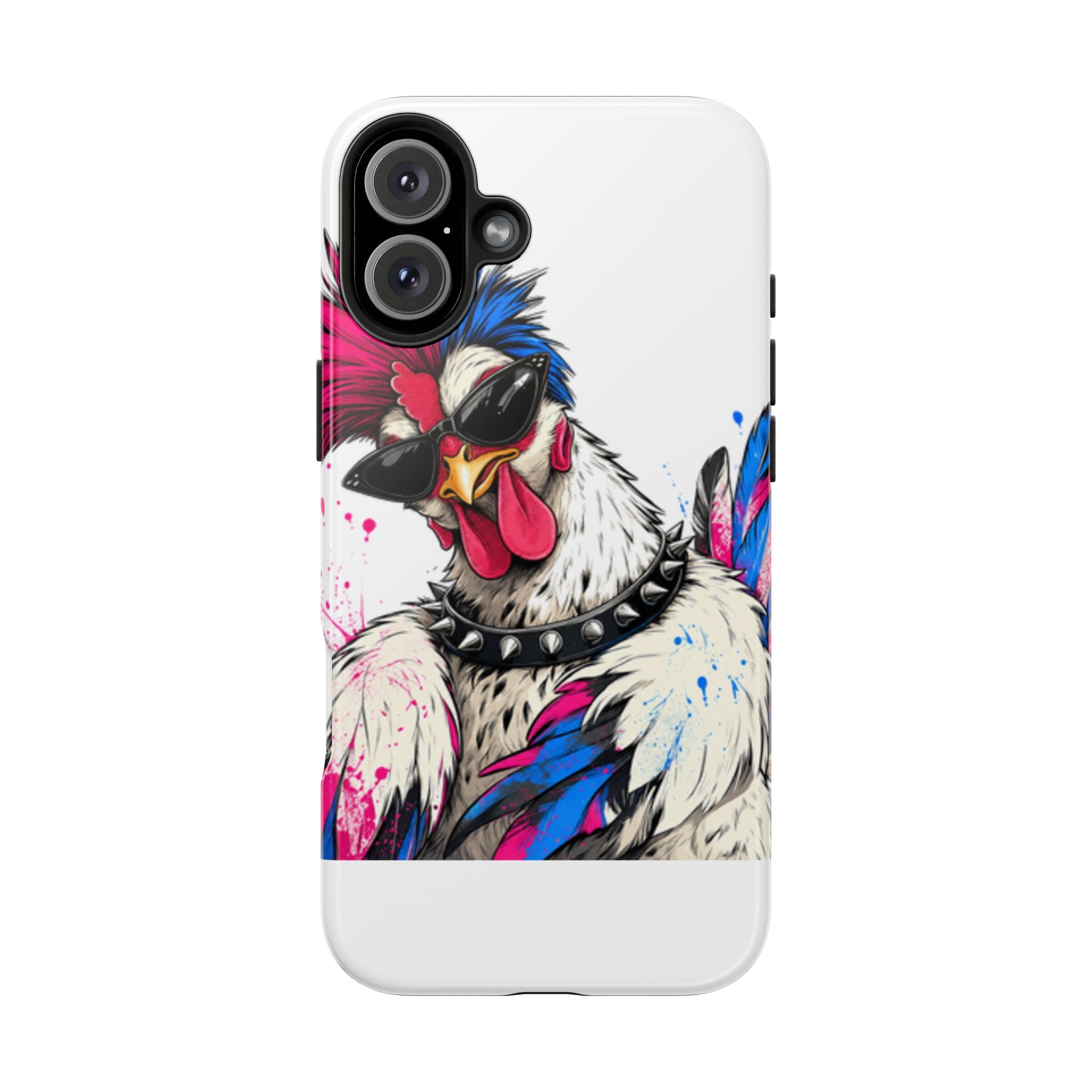 Punk Rockstar Hen Tough Phone Case