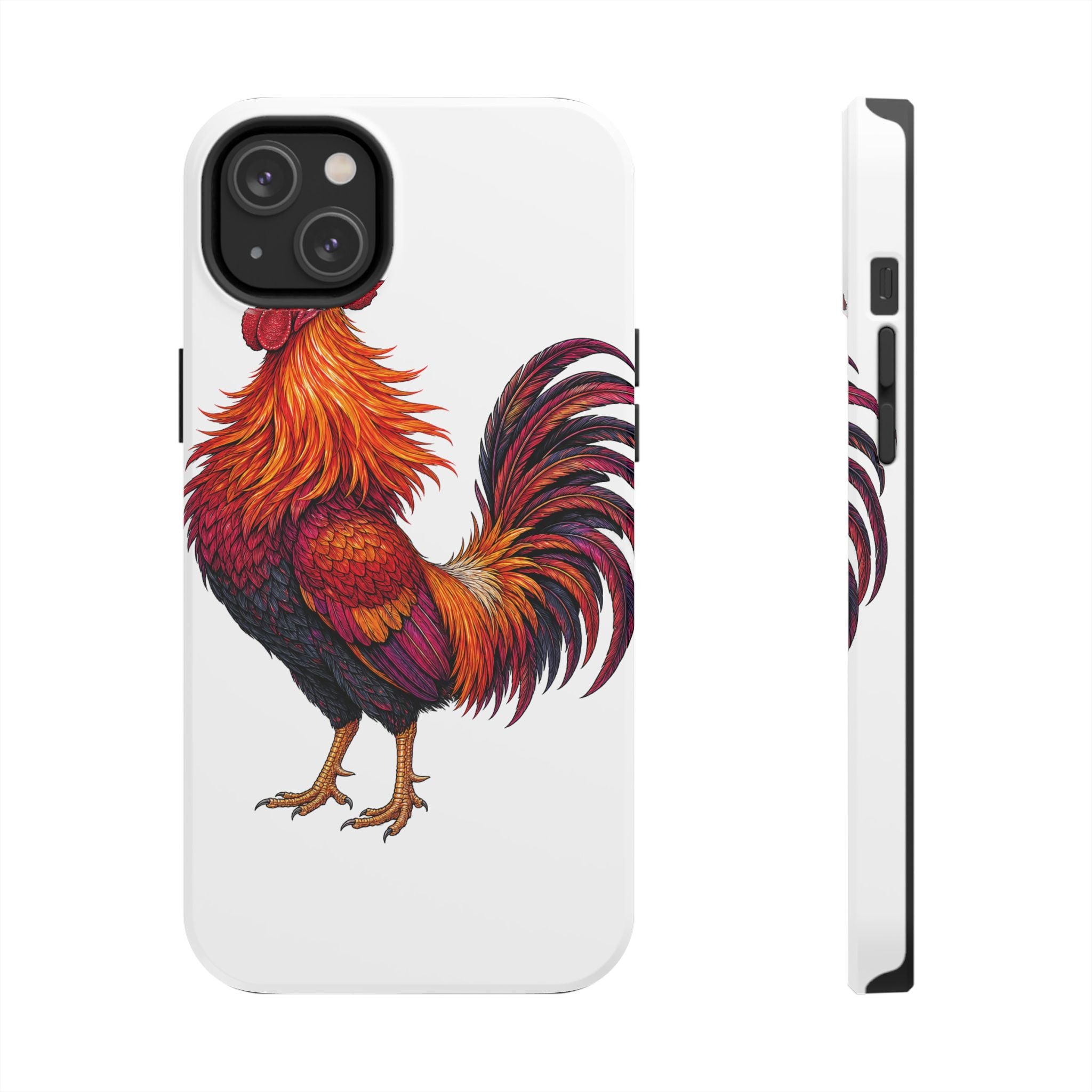 Sunrise Rooster Tough Phone Case