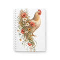 Wildflower Hen Spiral Notebook