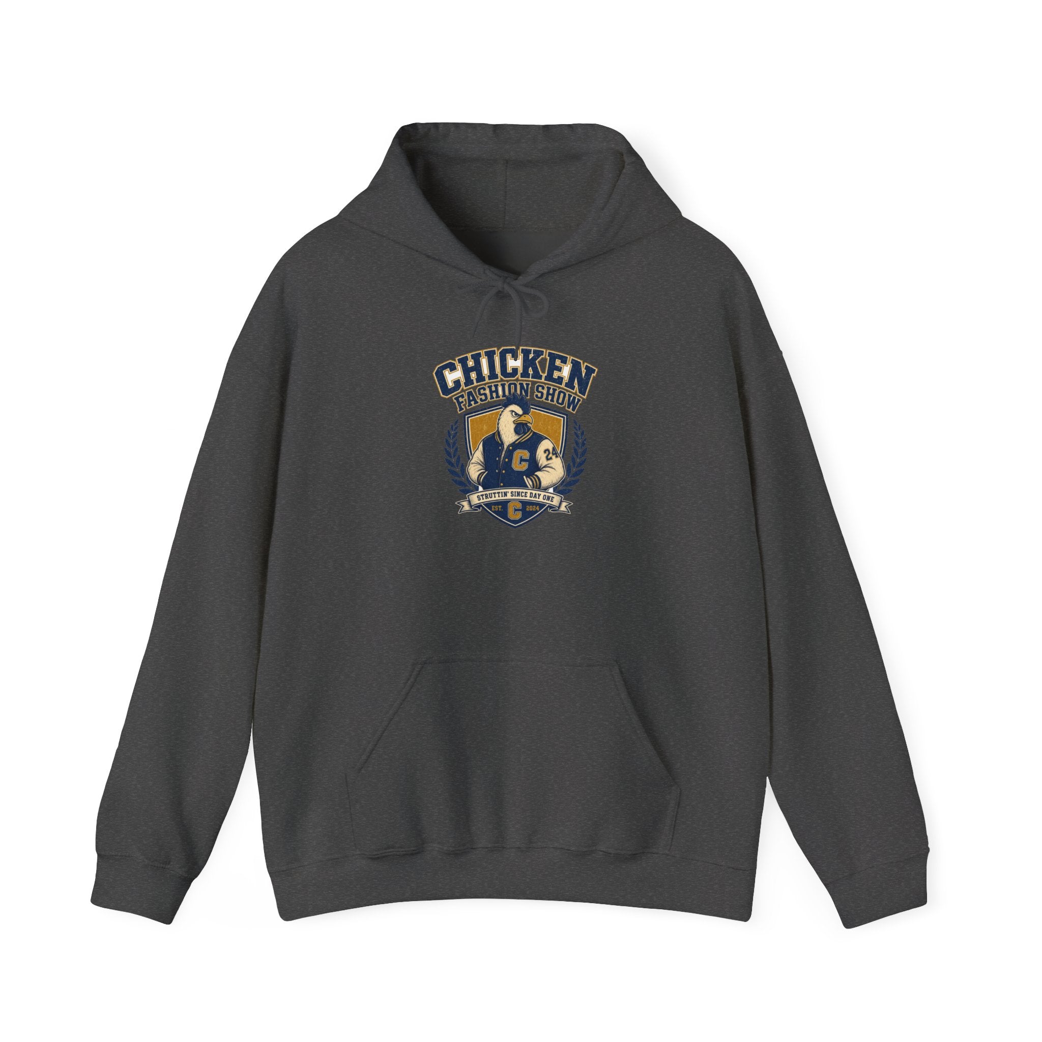 Chicken Fashion Show Varsity Hoodie