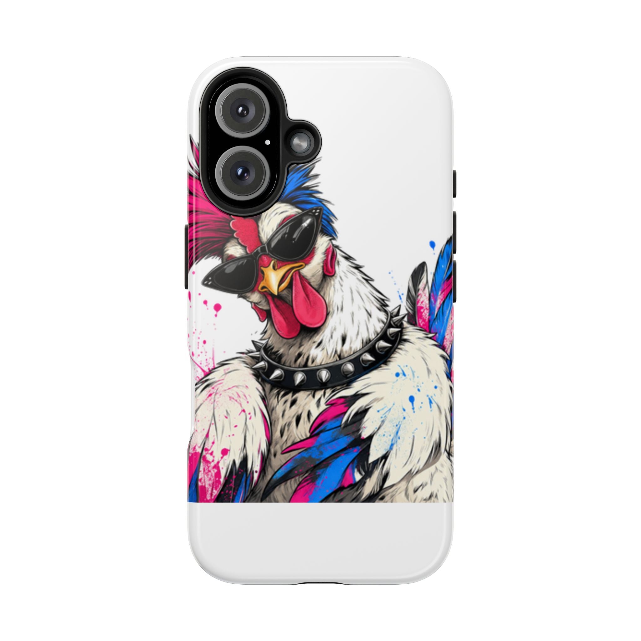 Punk Rockstar Hen Tough Phone Case