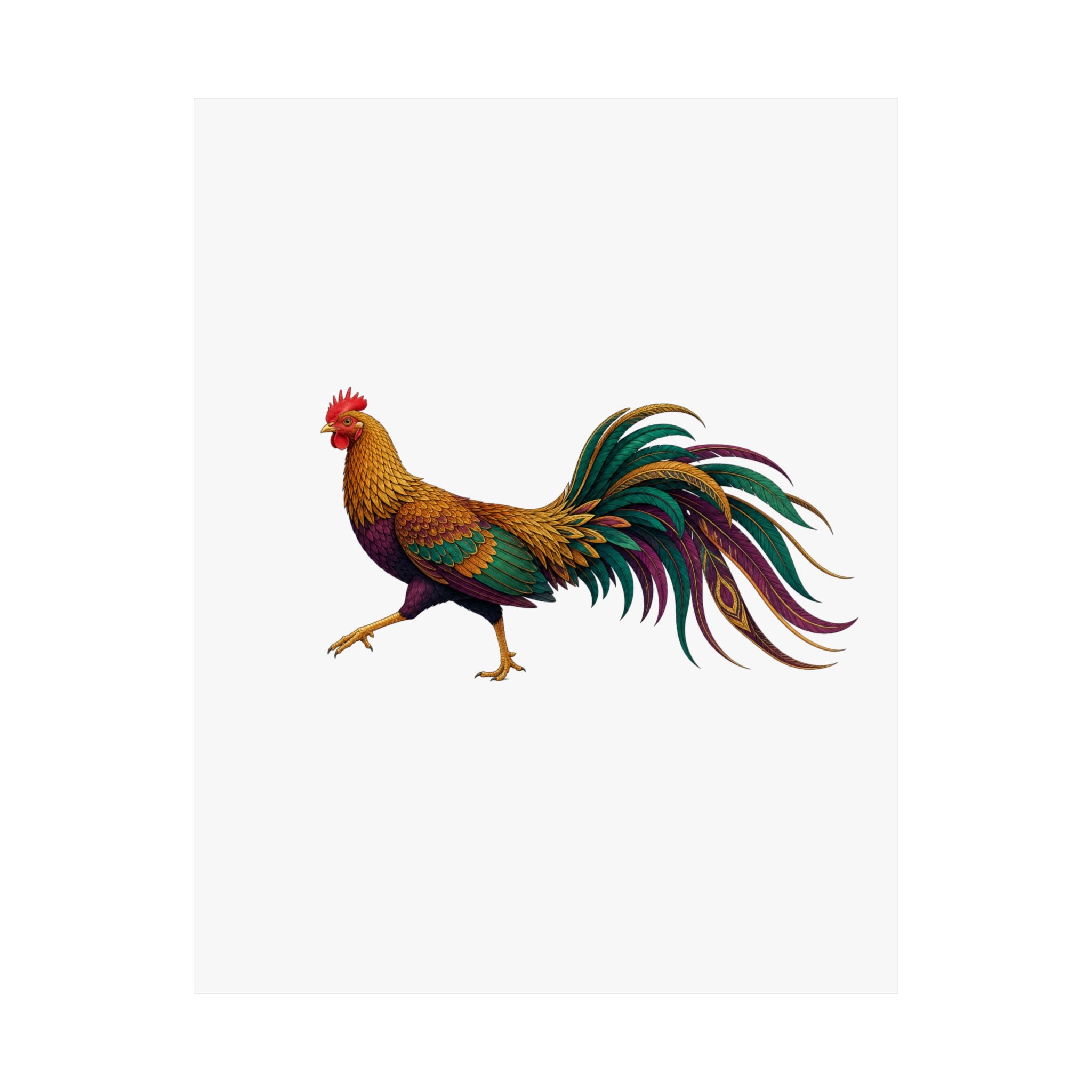 Strutting Hen Poster