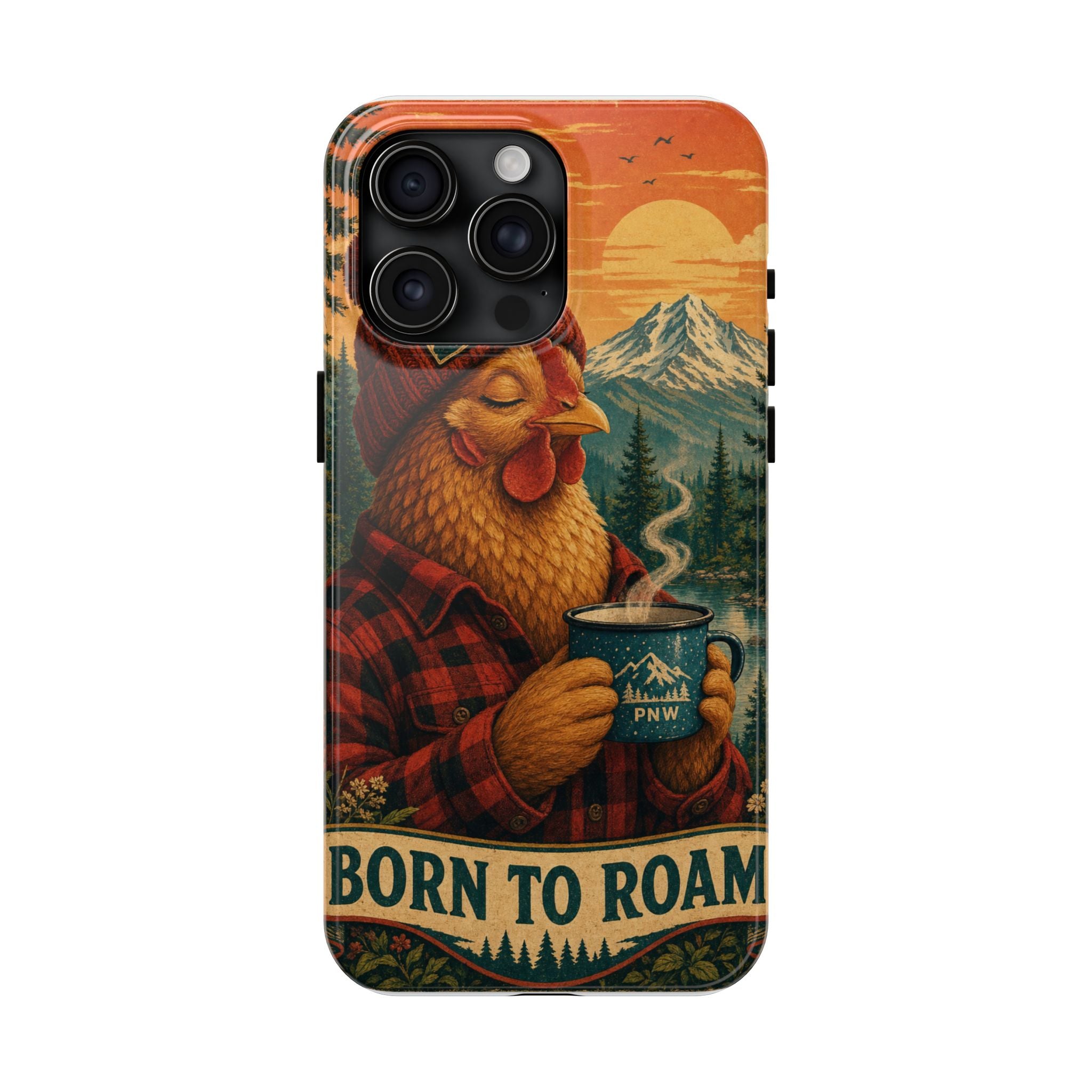 Born to Roam Tough Phone Case
