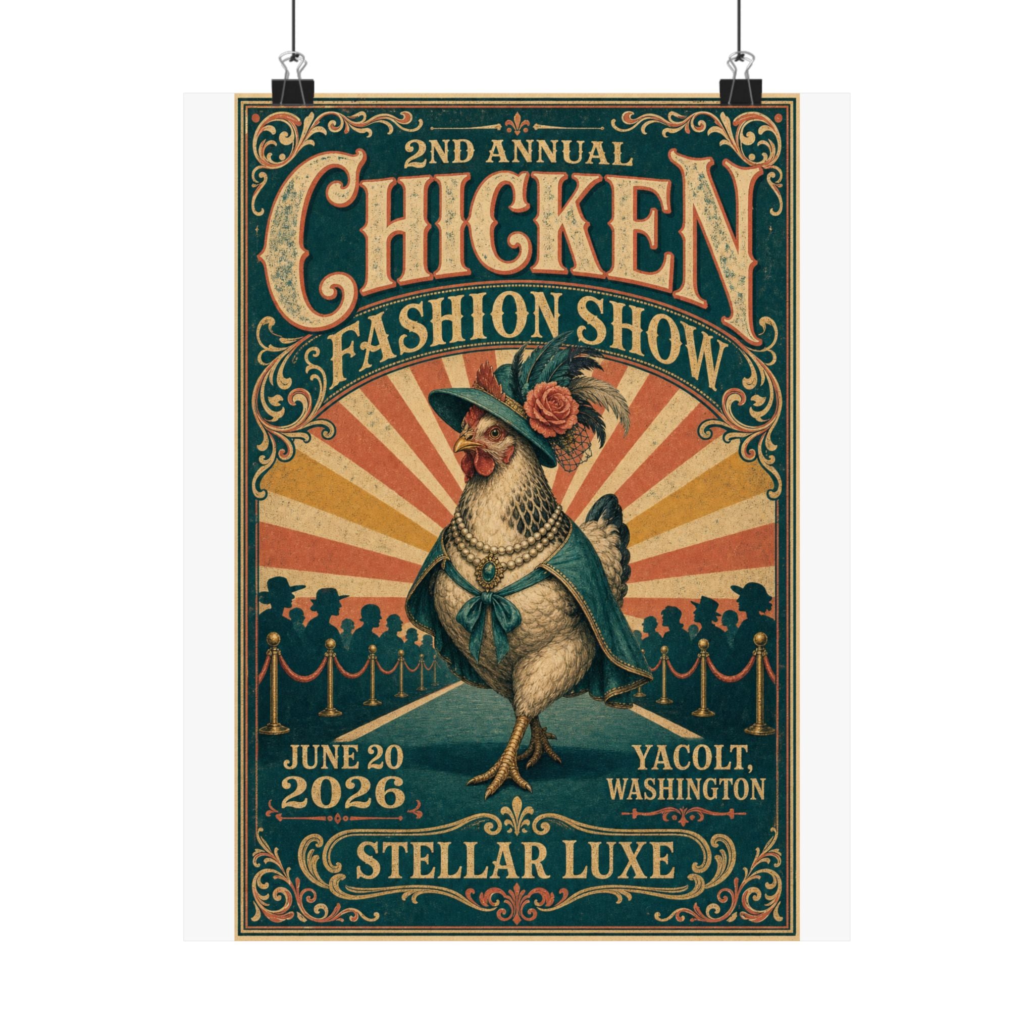 Chicken Fashion Show 2026 Poster