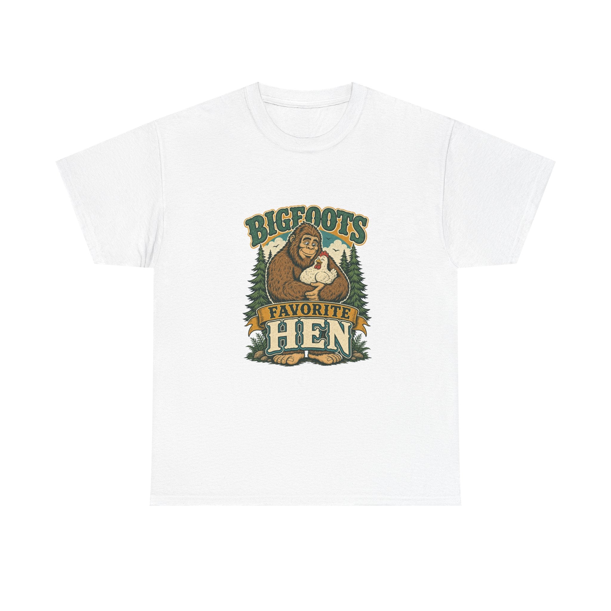 Bigfoot's Favorite Hen Tee
