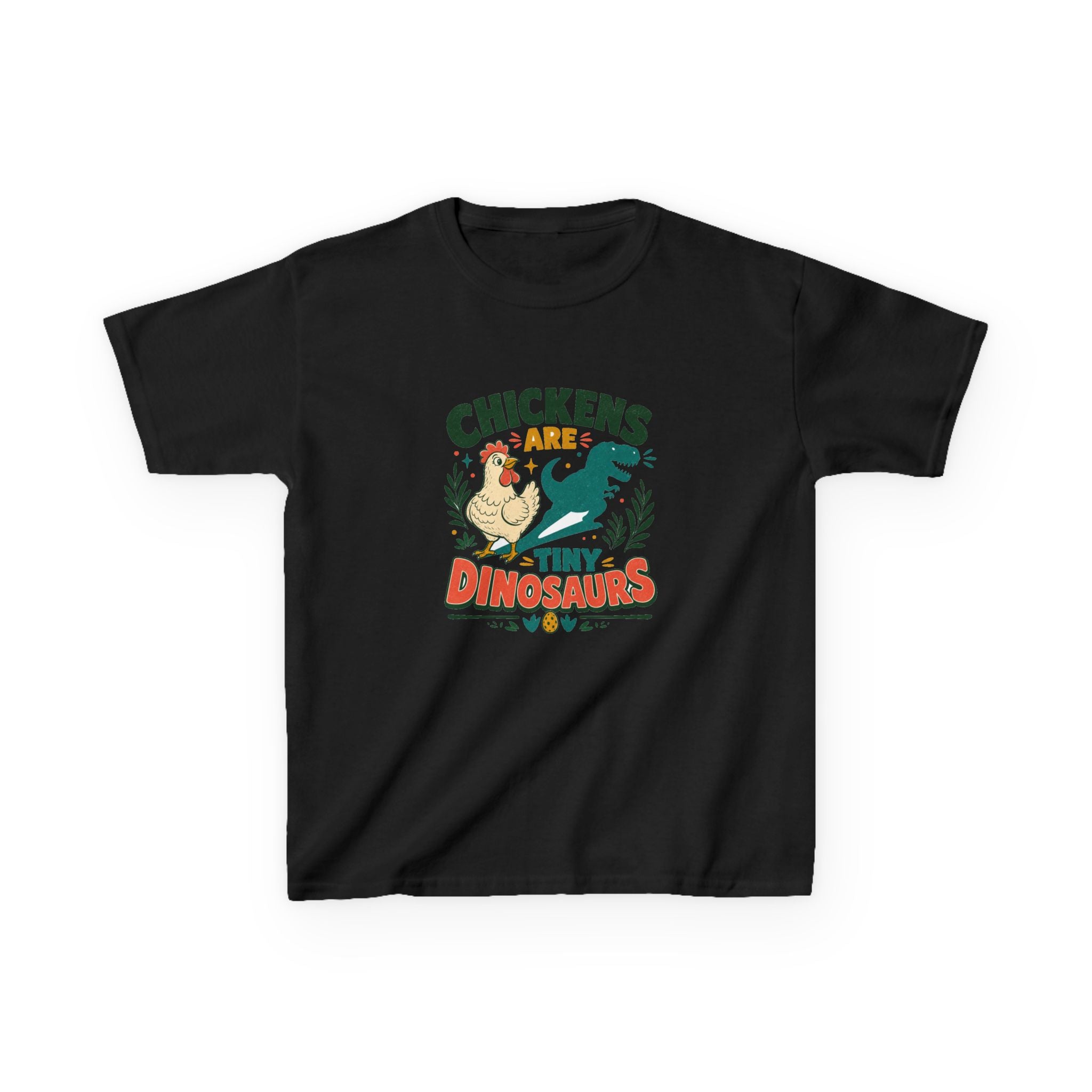Chickens Are Tiny Dinosaurs Kids Tee