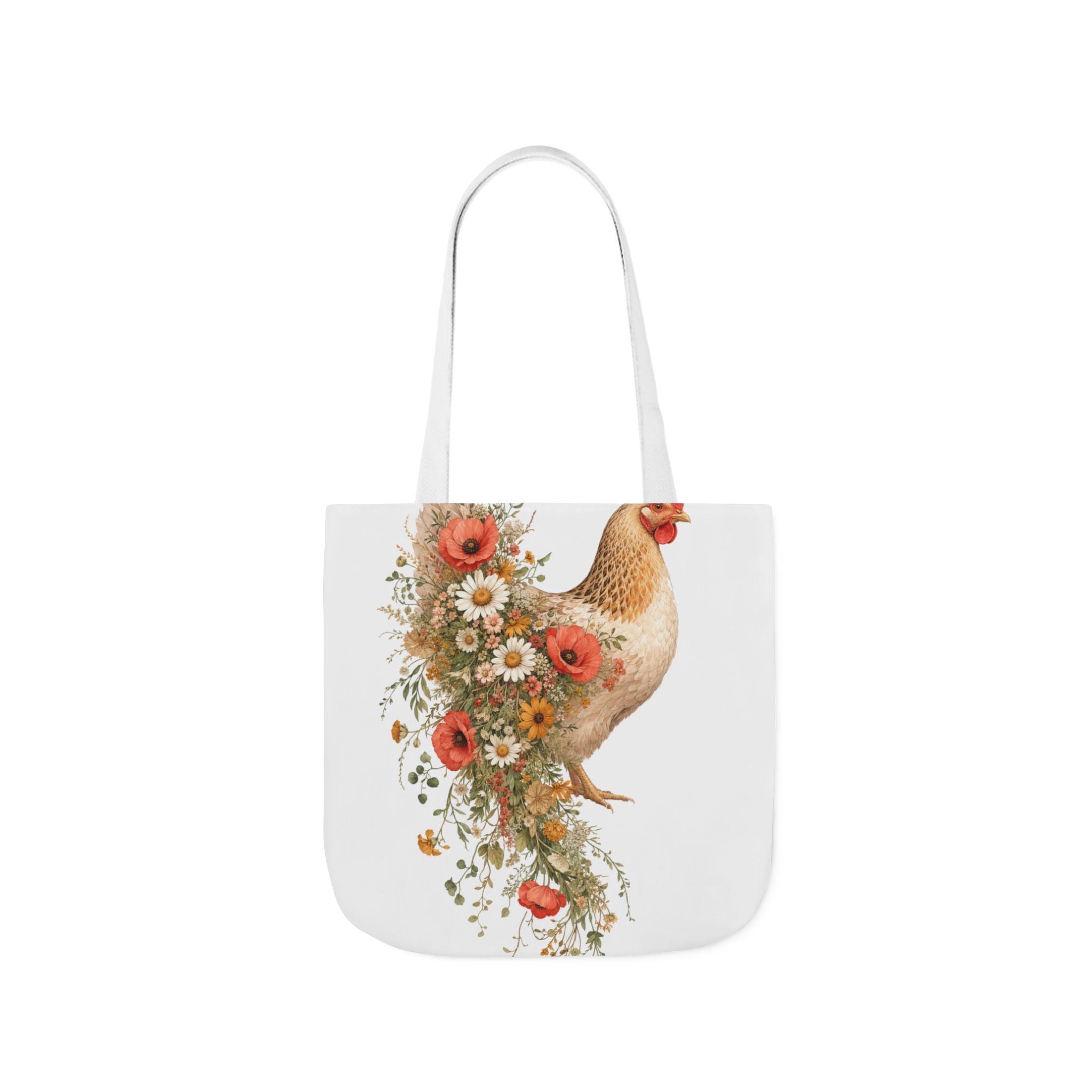 Wildflower Hen Tote Bag
