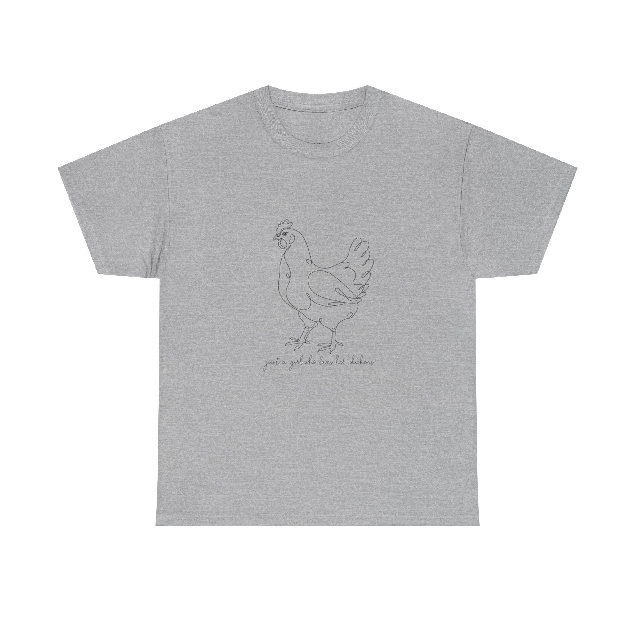 Just a Girl Who Loves Her Chickens Tee