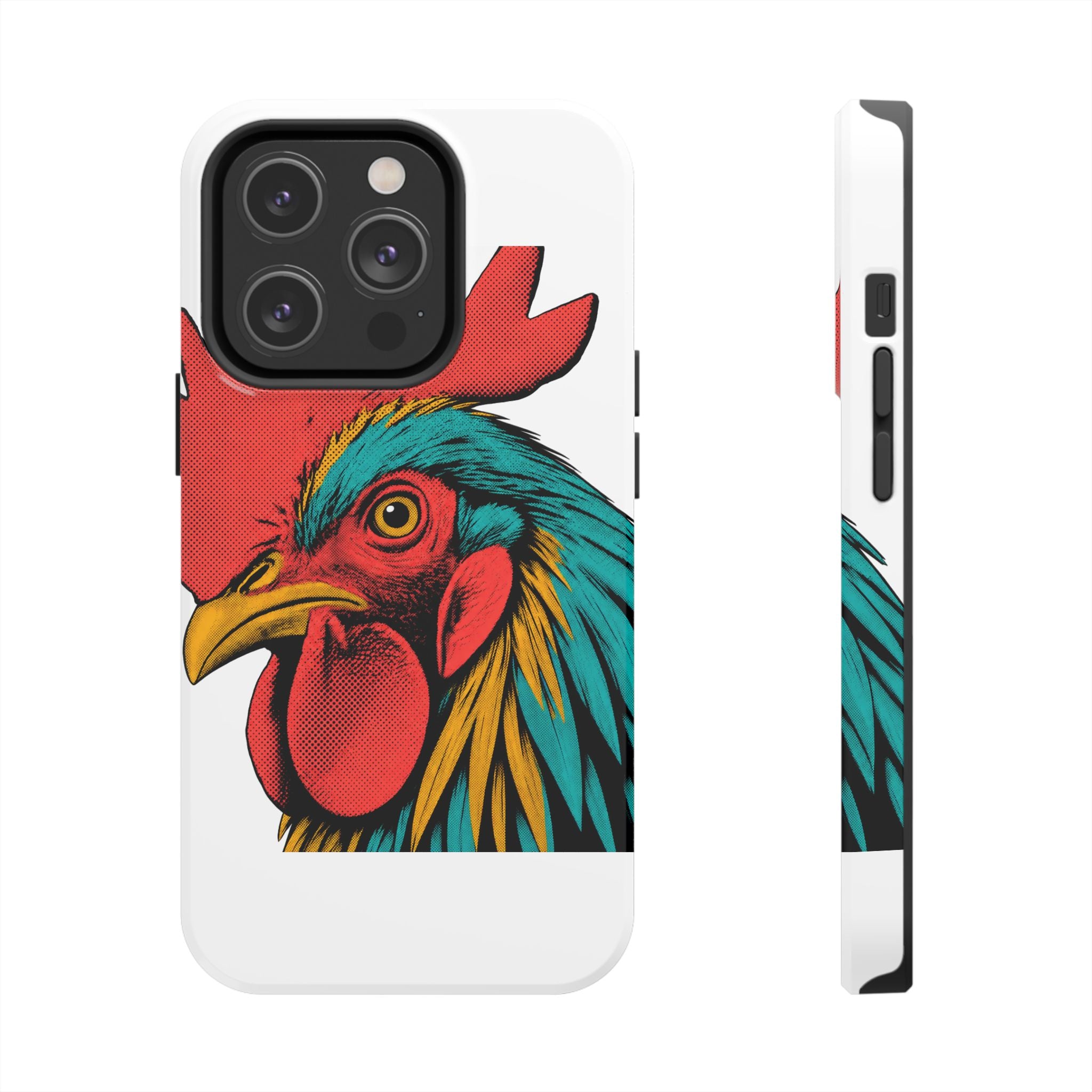 Pop Art Rooster Tough Phone Case