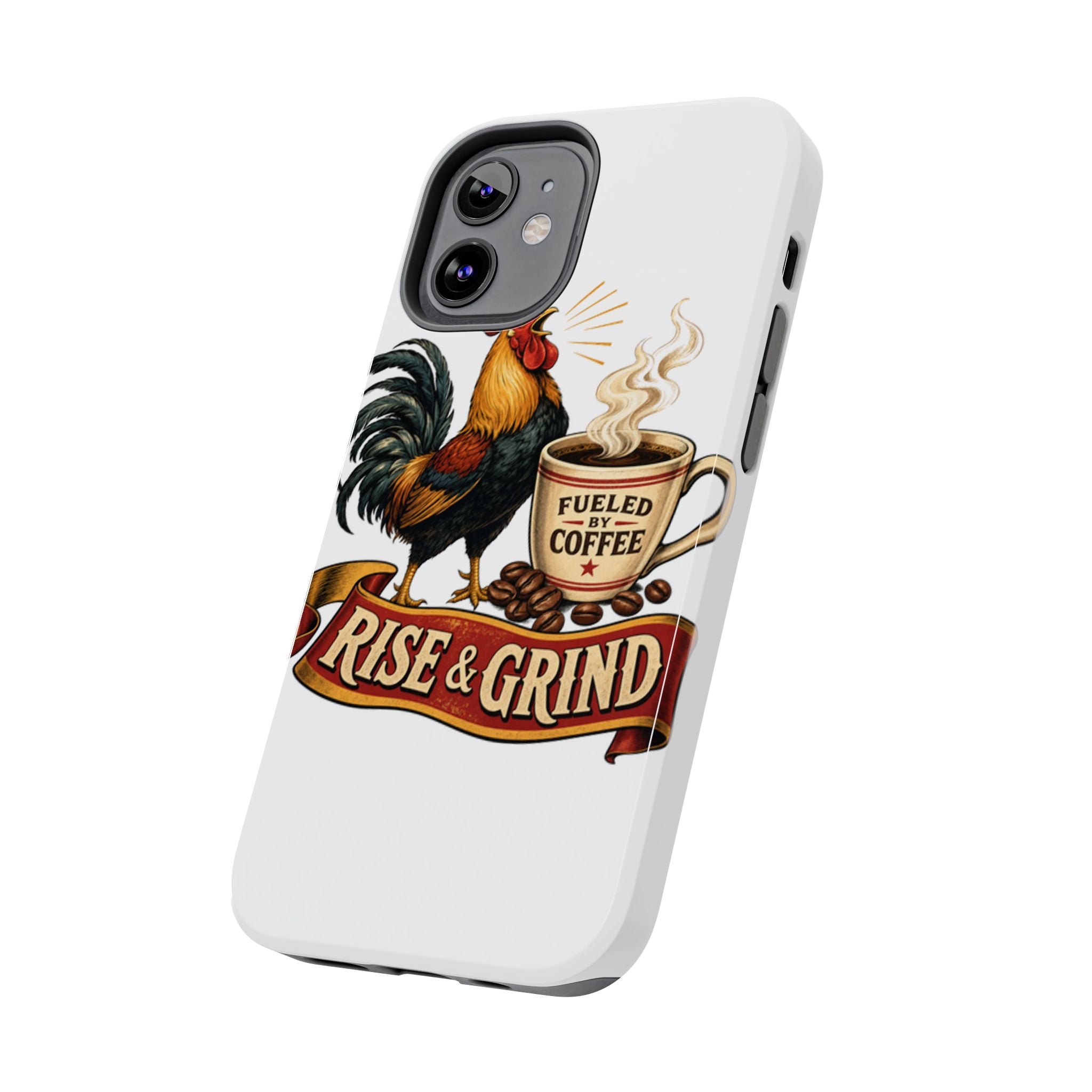 Rise & Grind Tough Phone Case