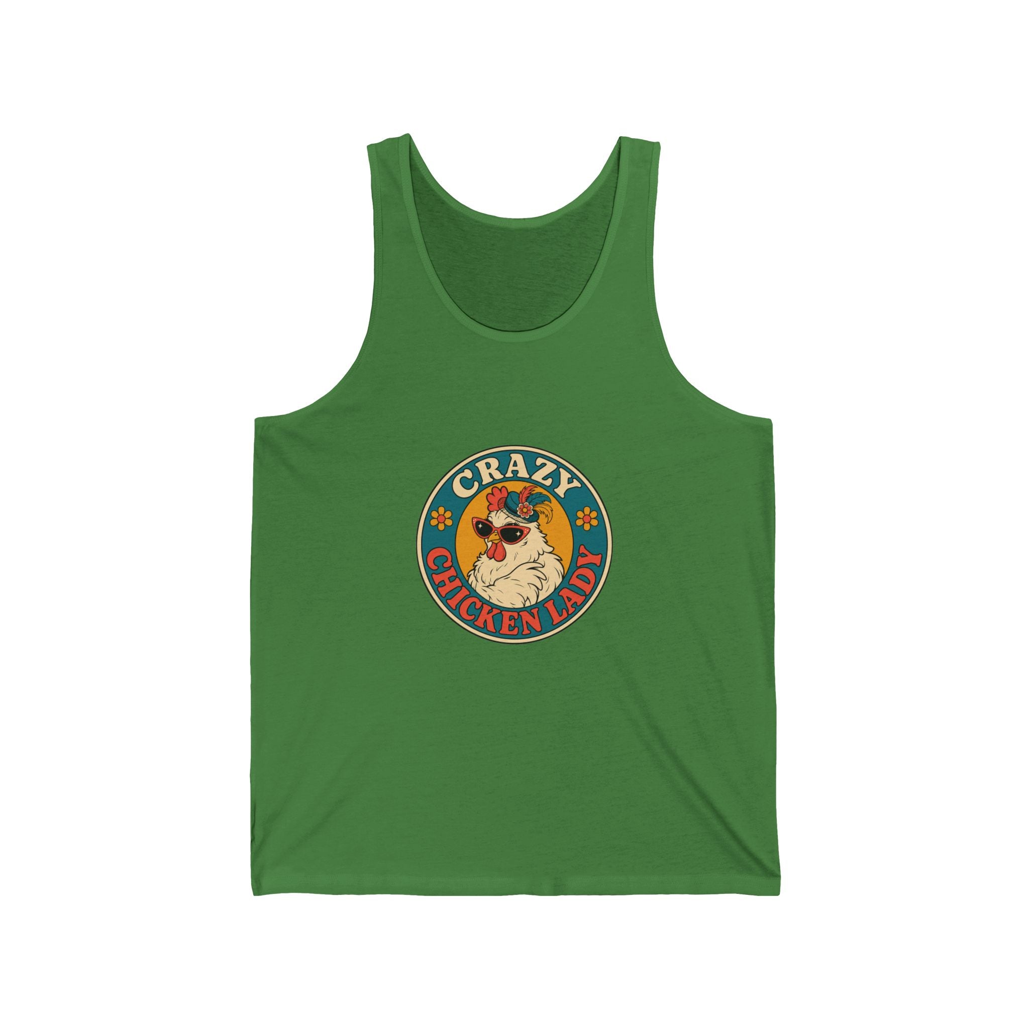 Crazy Chicken Lady Tank Top