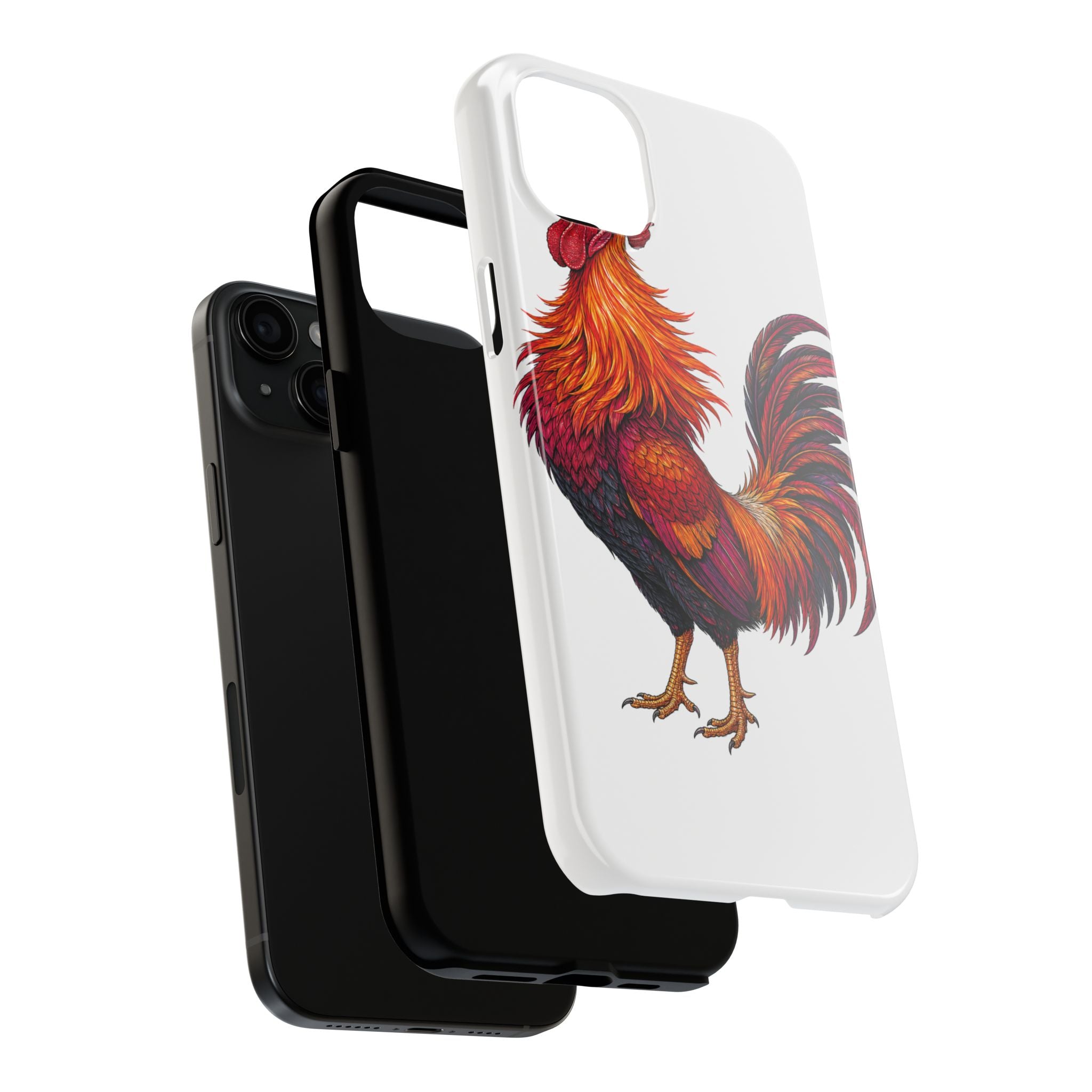 Sunrise Rooster Tough Phone Case