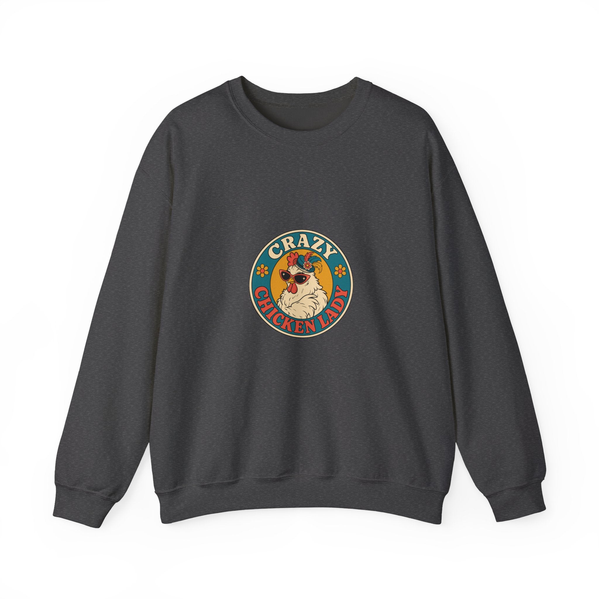 Crazy Chicken Lady Crewneck Sweatshirt