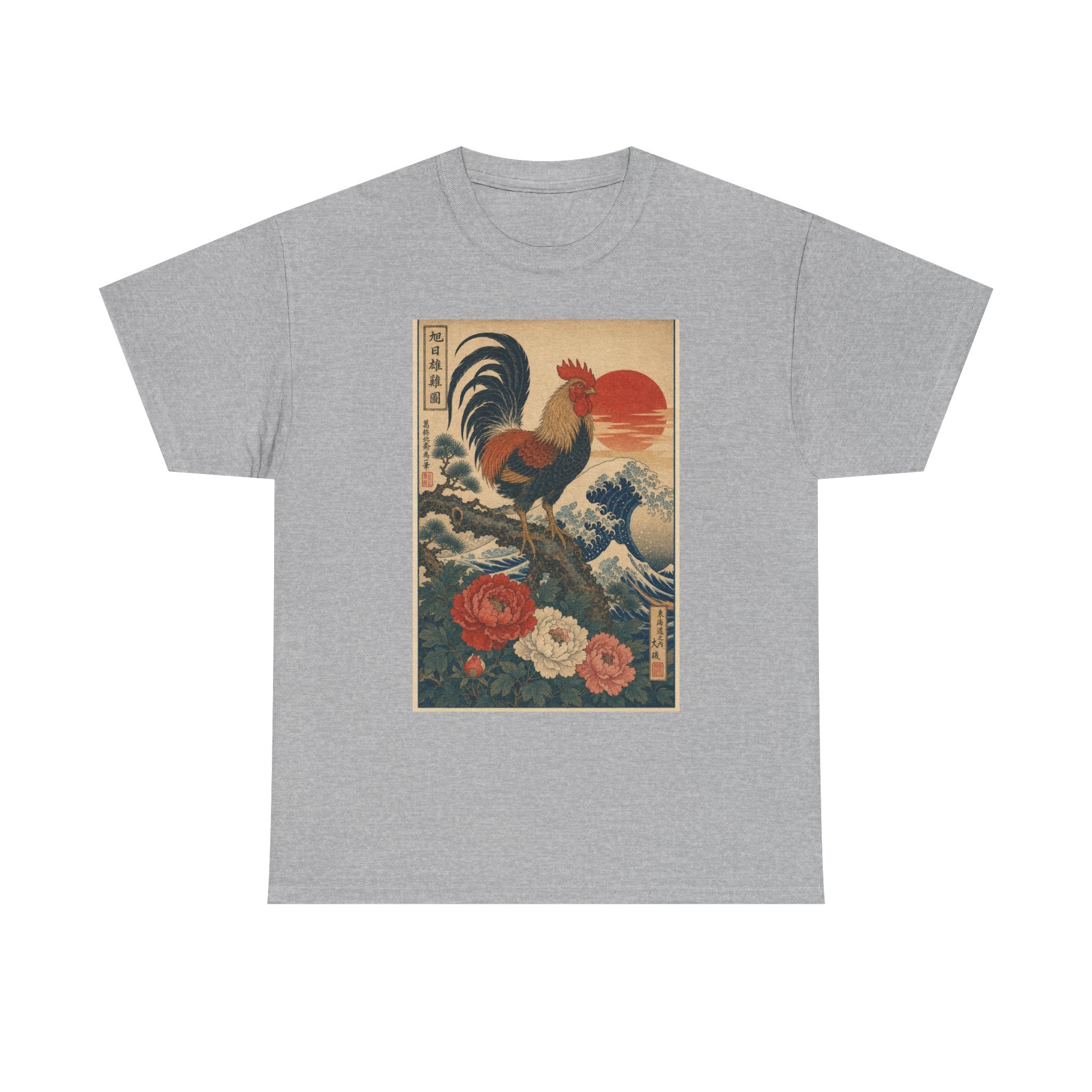 Ukiyo-e Rooster Tee