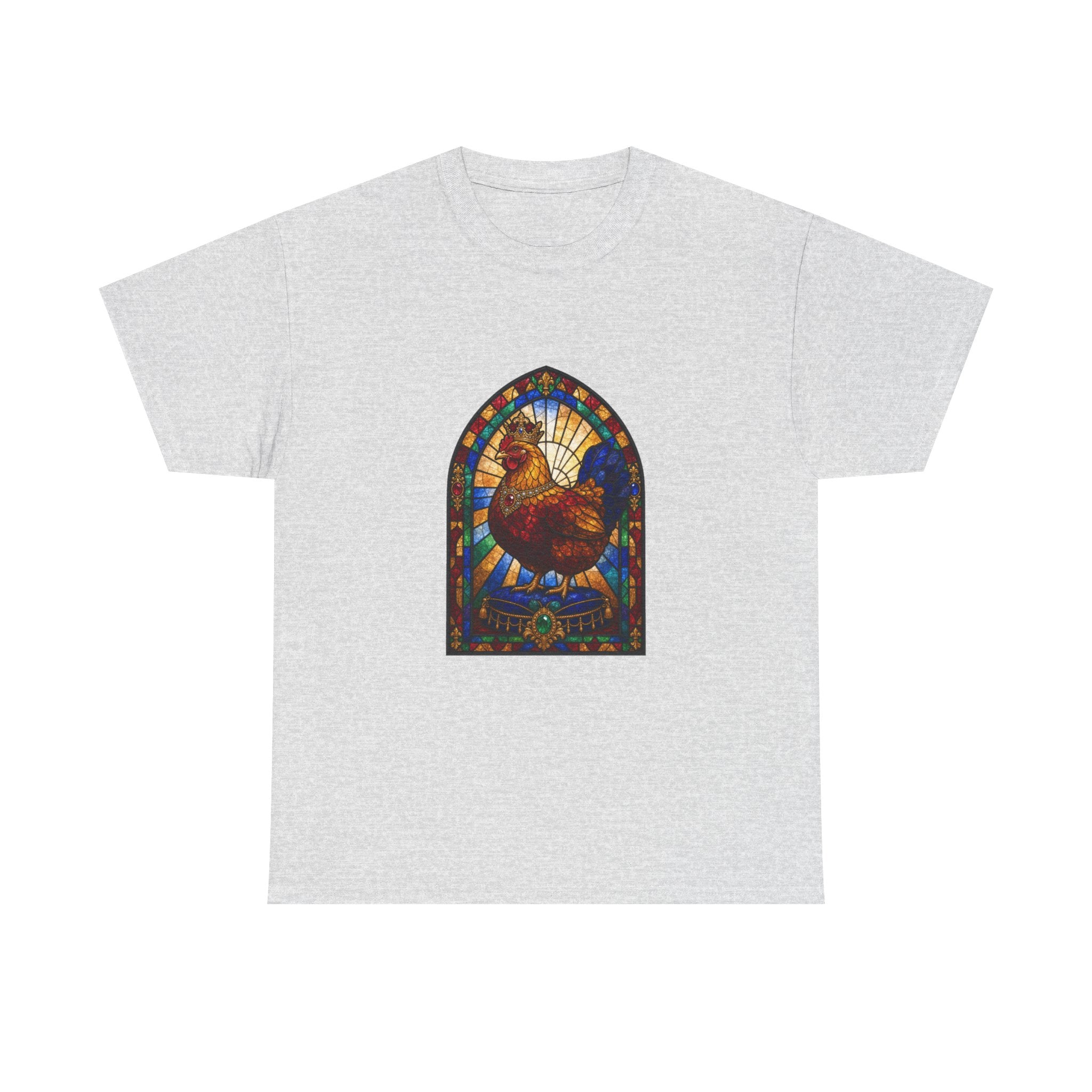 Stained Glass Hen Tee