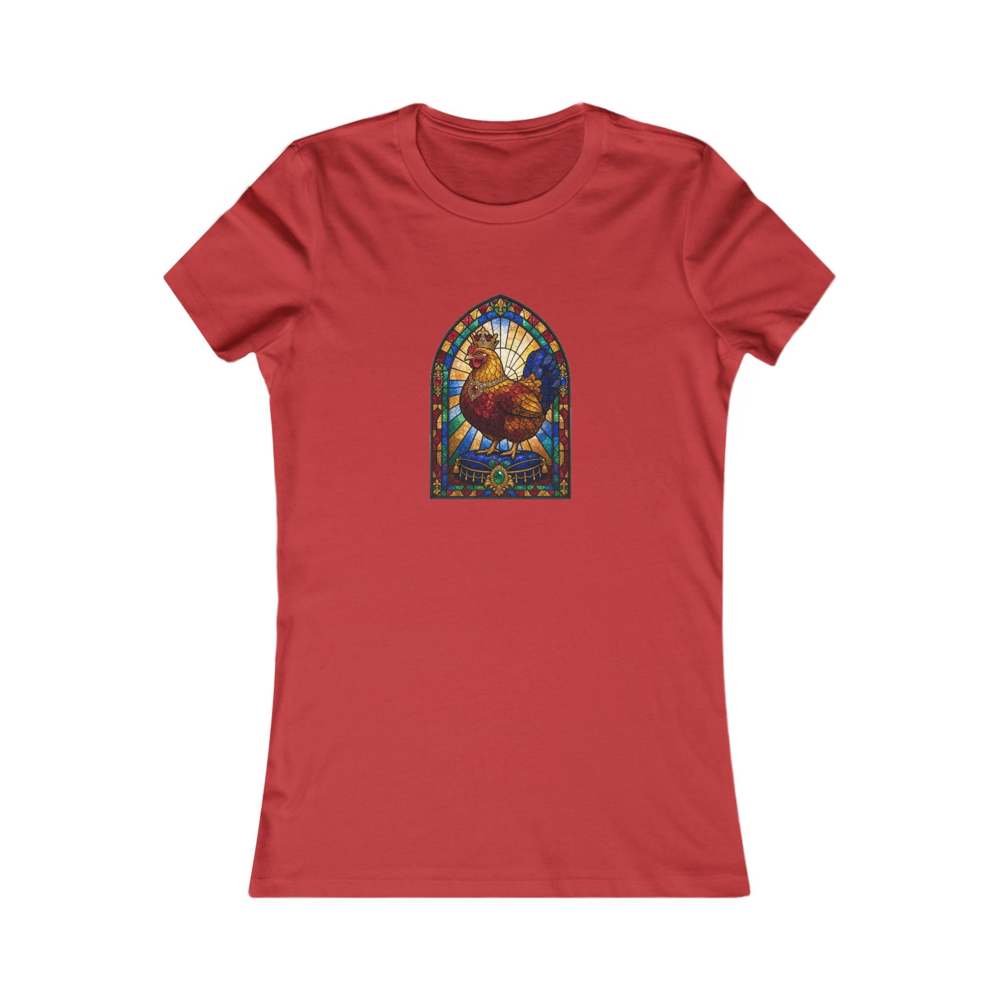 Stained Glass Hen Women's Tee