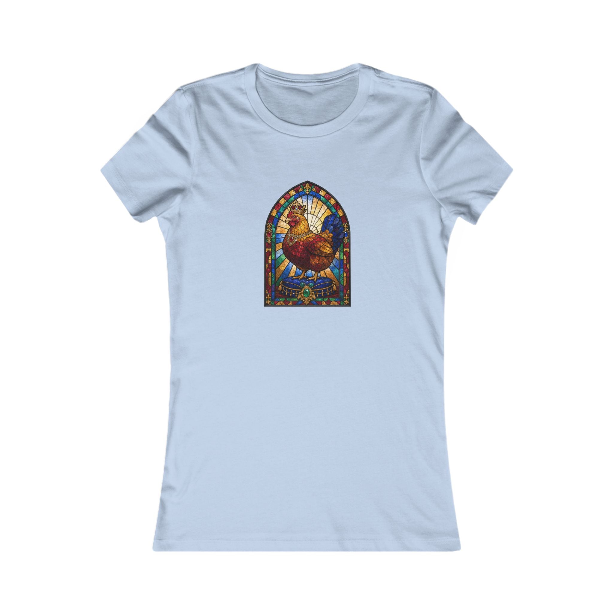 Stained Glass Hen Women's Tee