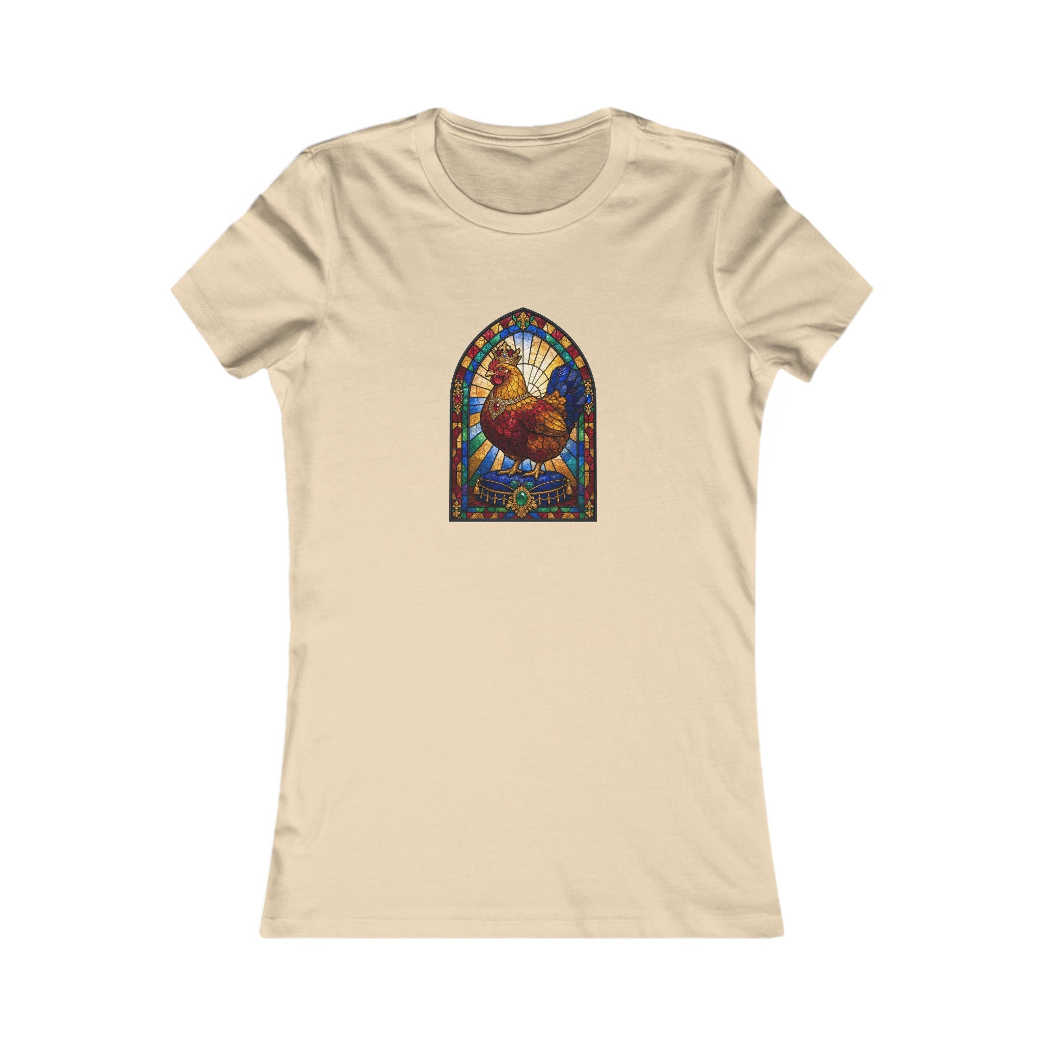 Stained Glass Hen Women's Tee