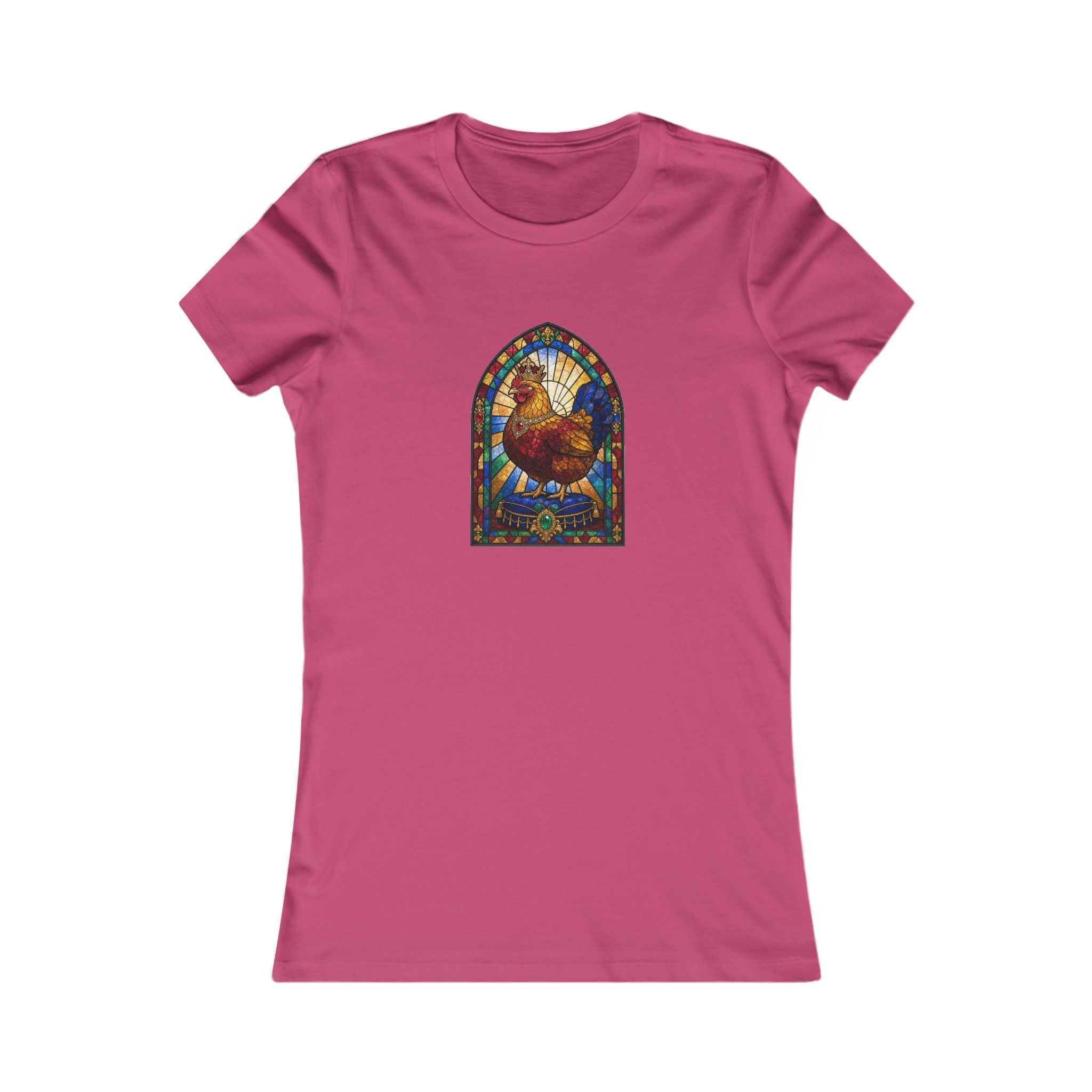 Stained Glass Hen Women's Tee