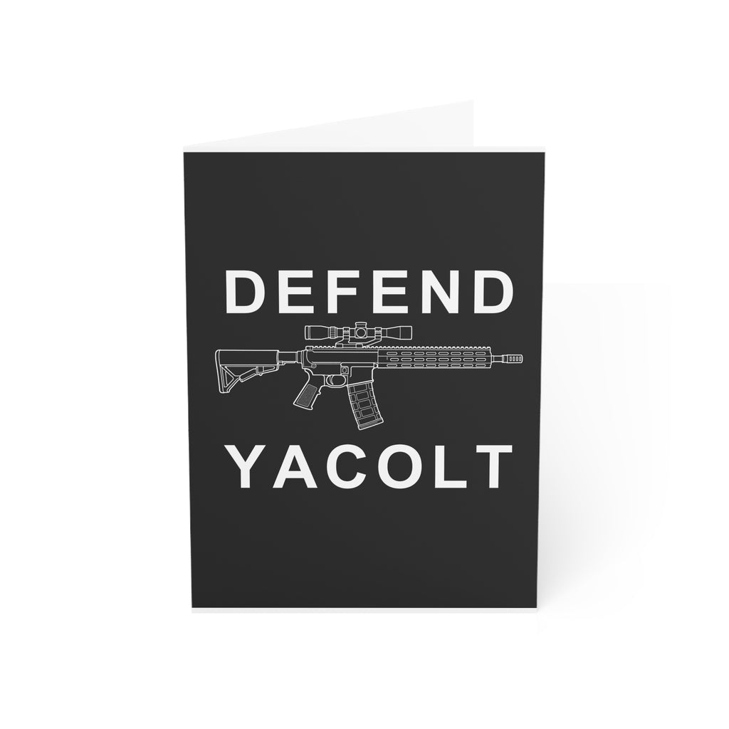 Defend Yacolt AR-15 Greeting Card