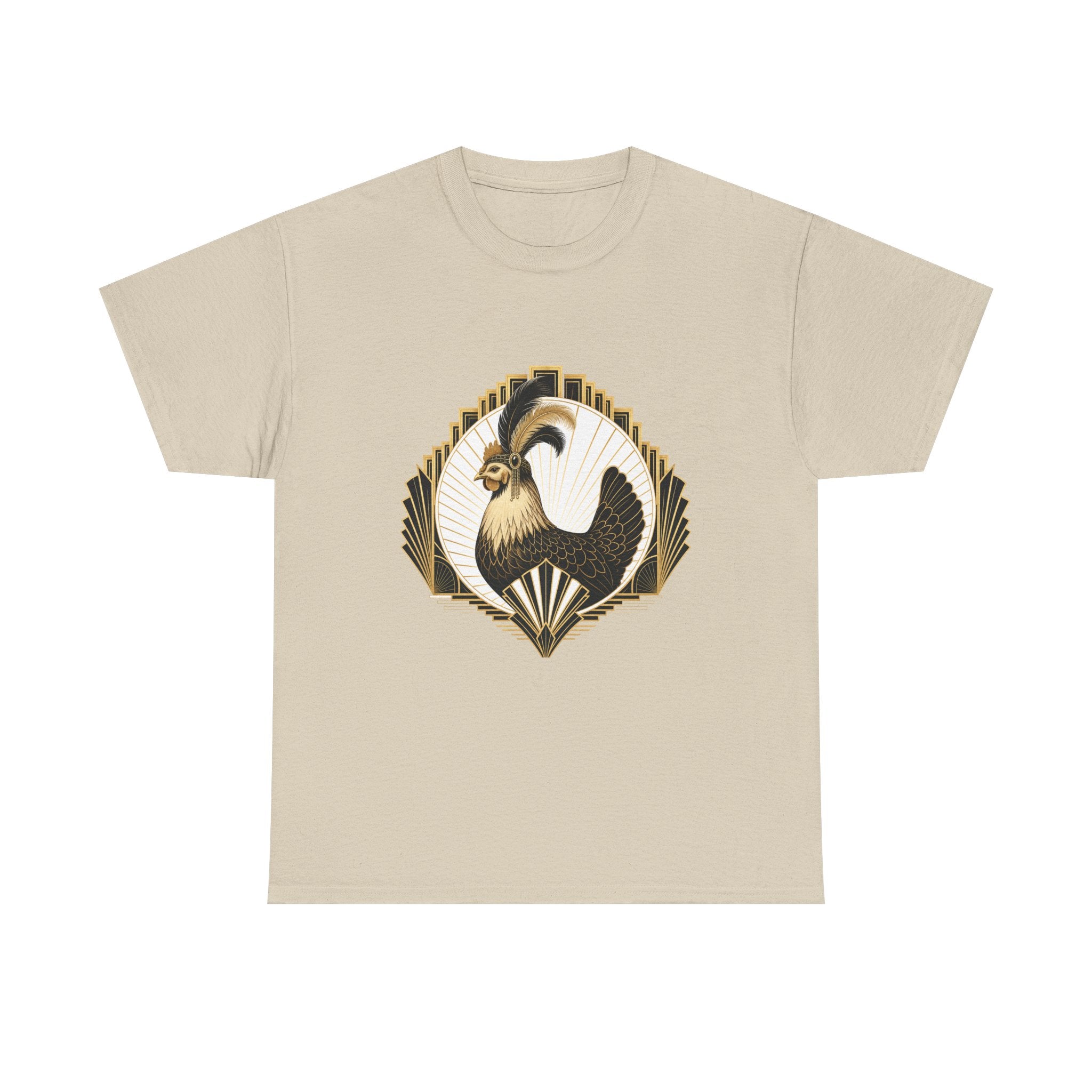 Art Deco Hen Tee