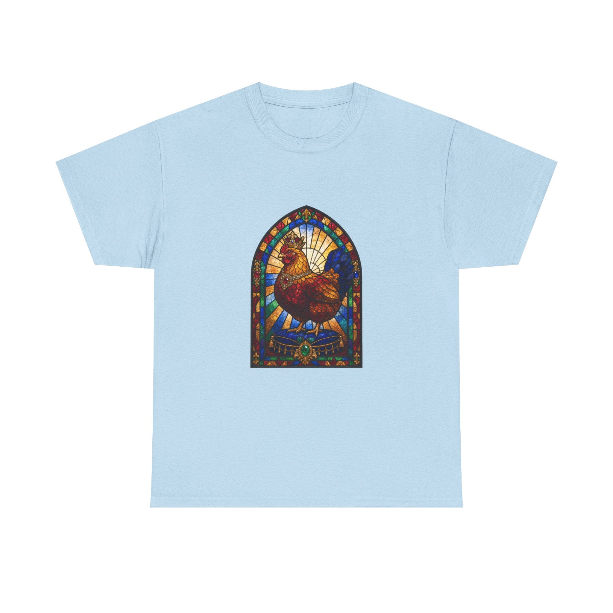Stained Glass Hen Tee