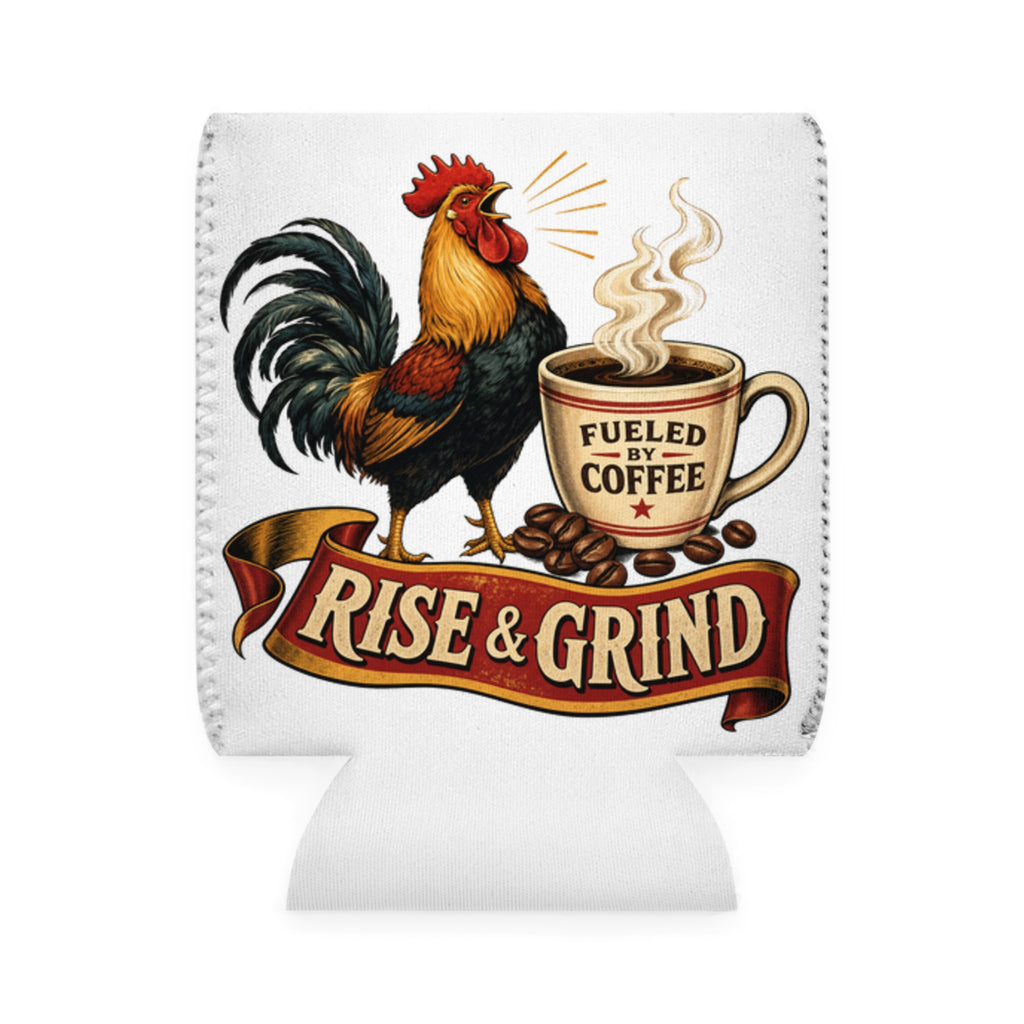 Rise & Grind Can Cooler