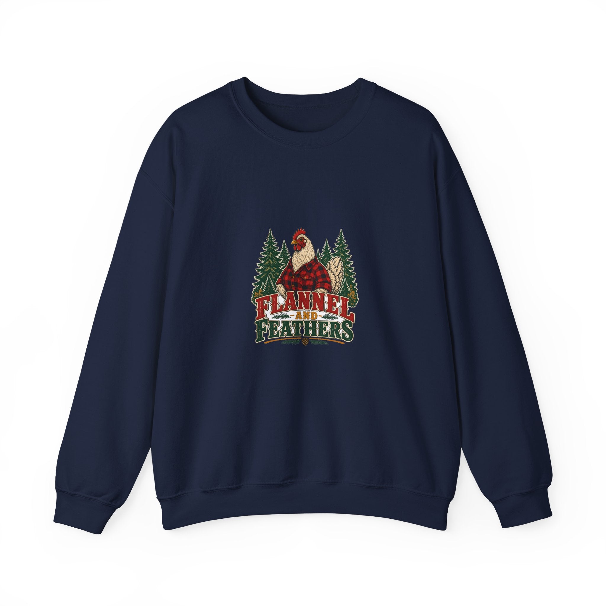 Flannel & Feathers Crewneck Sweatshirt