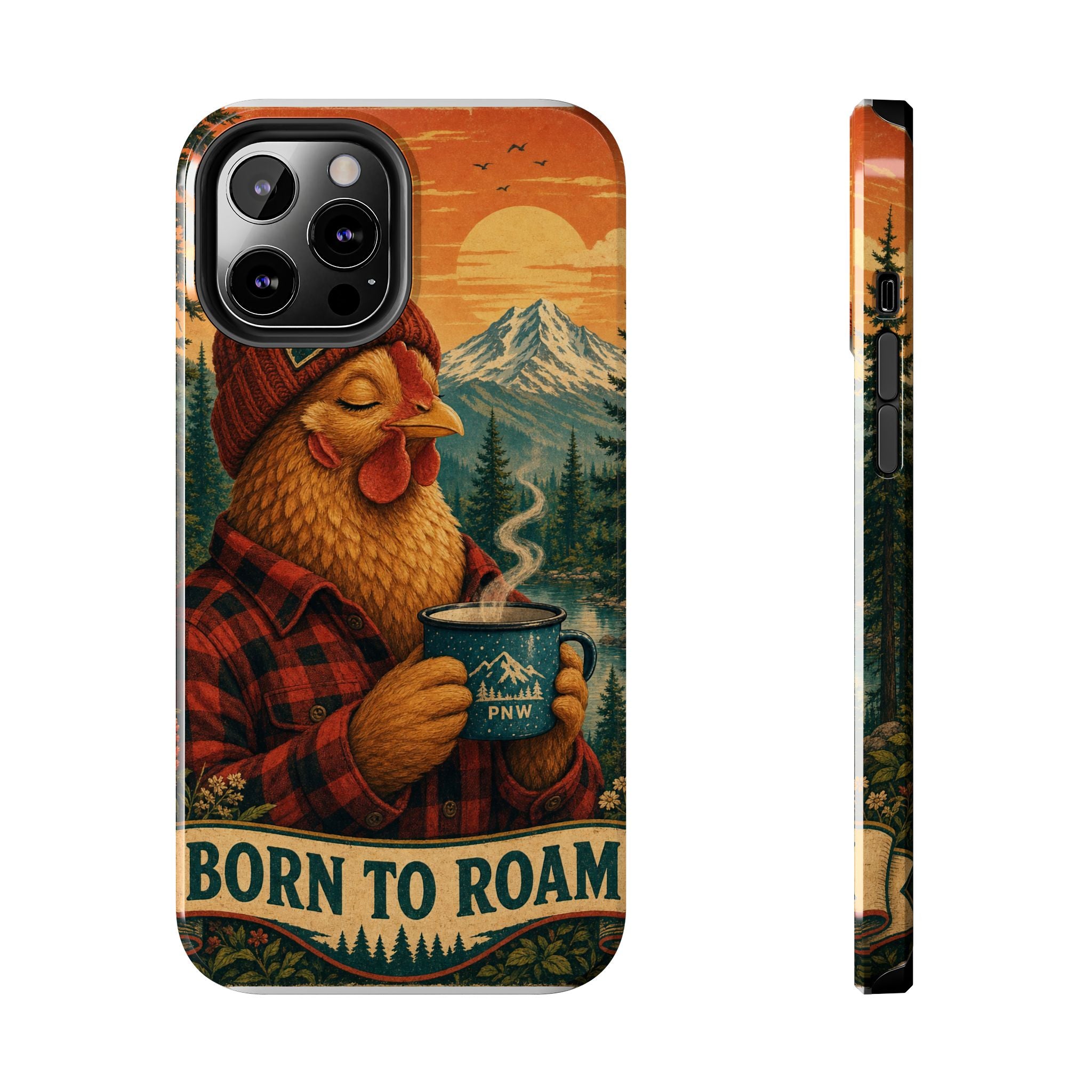 Born to Roam Tough Phone Case