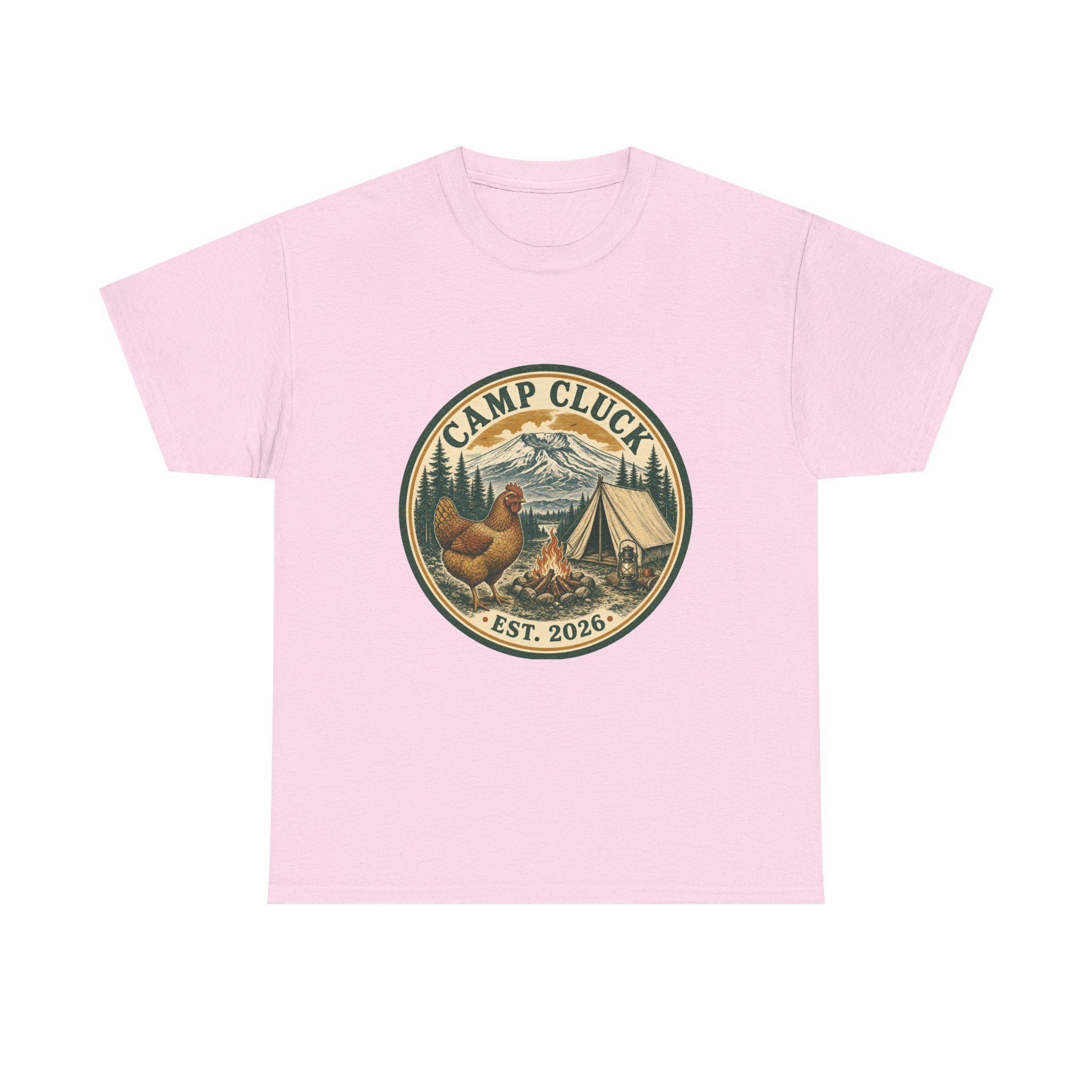 Camp Cluck Tee