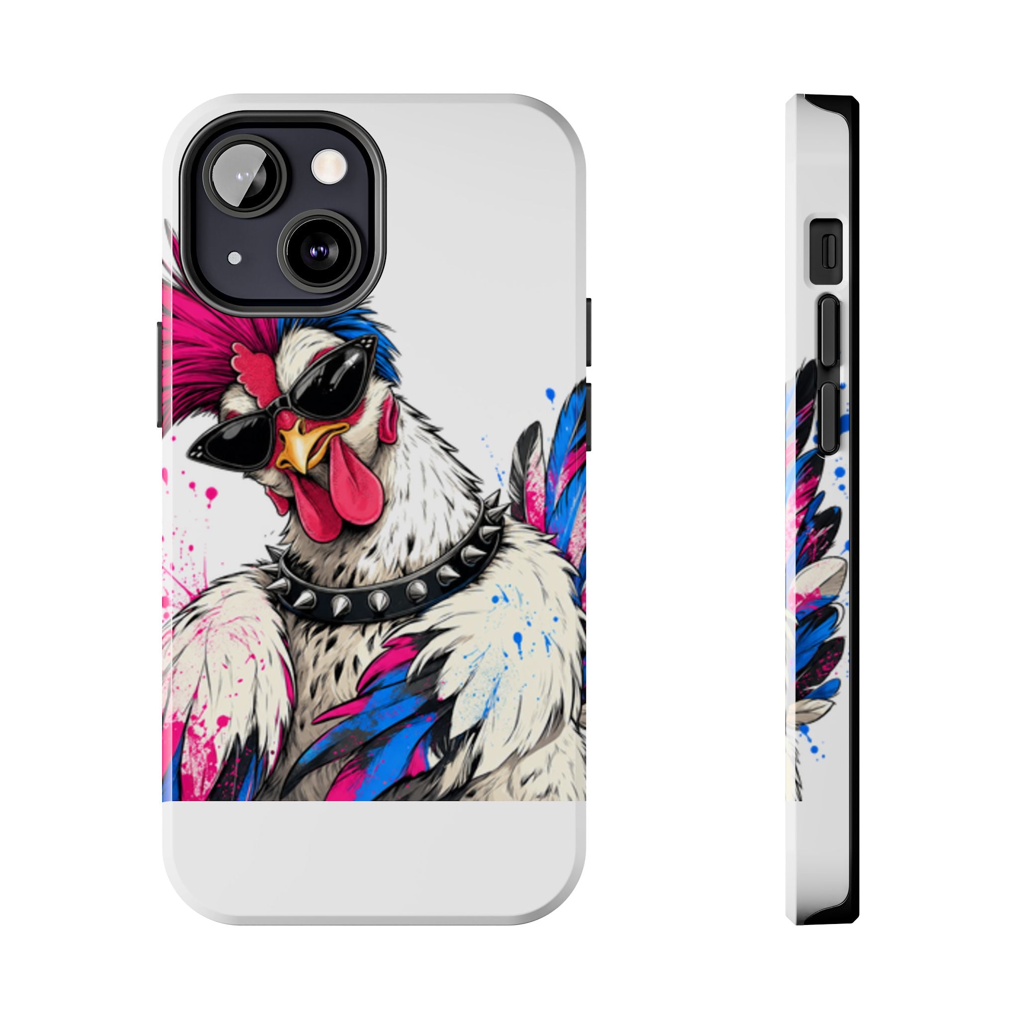 Punk Rockstar Hen Tough Phone Case