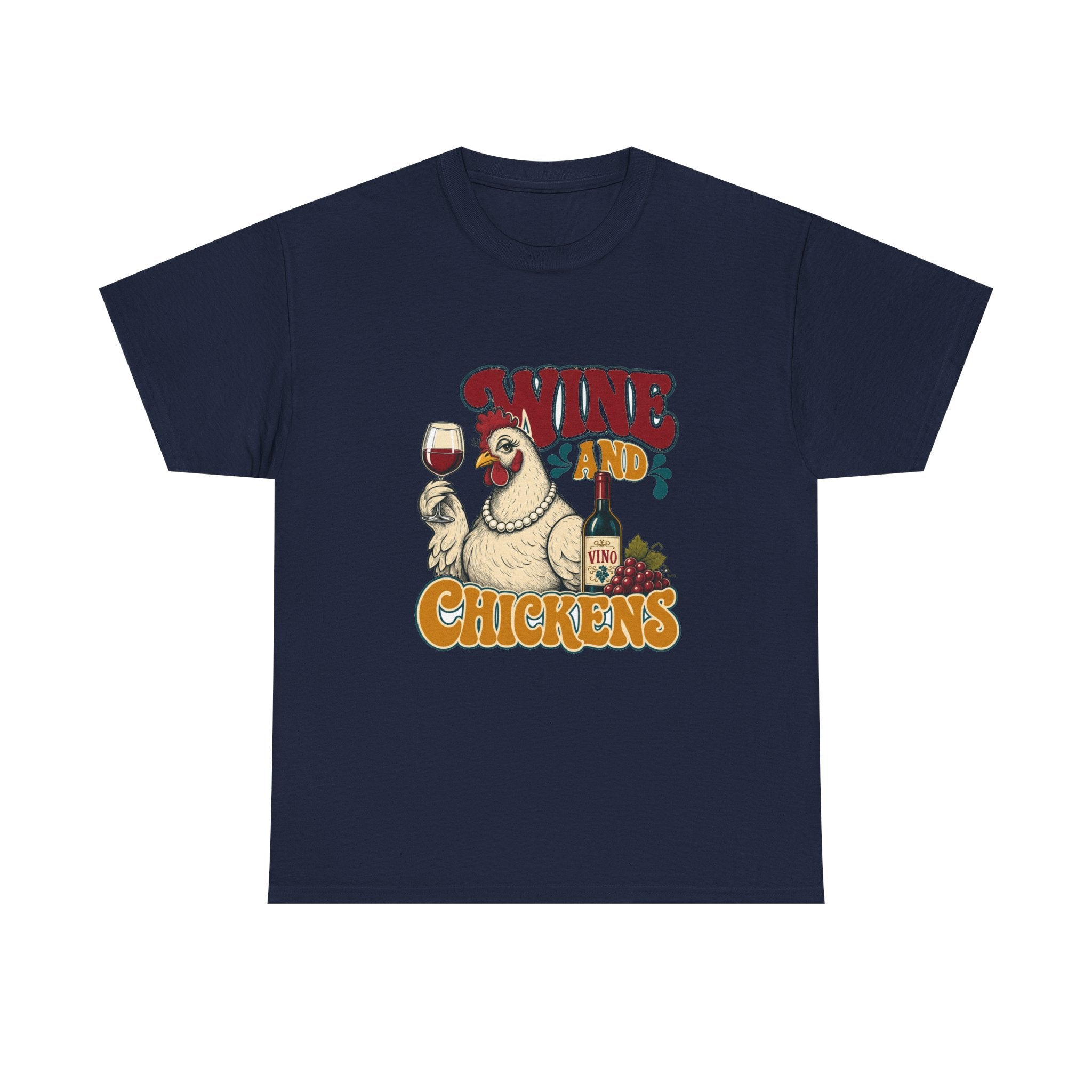 Wine & Chickens Tee
