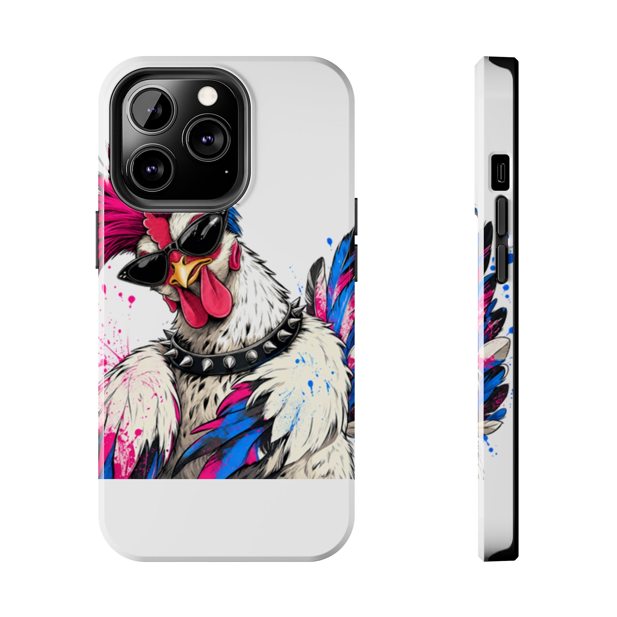 Punk Rockstar Hen Tough Phone Case