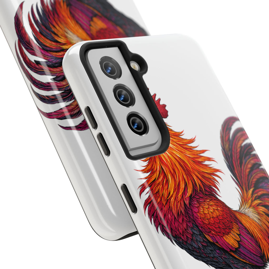 Sunrise Rooster Tough Phone Case
