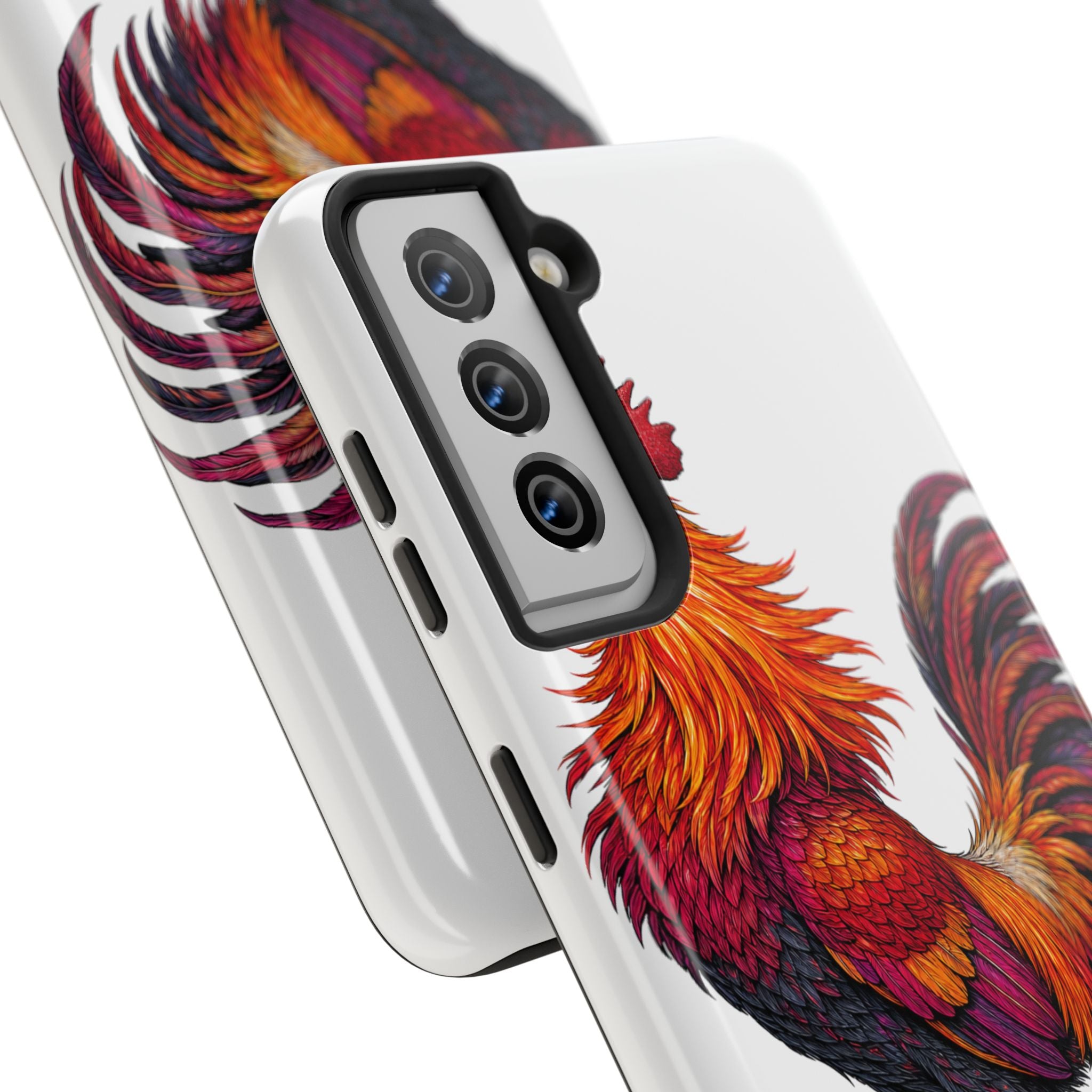 Sunrise Rooster Tough Phone Case