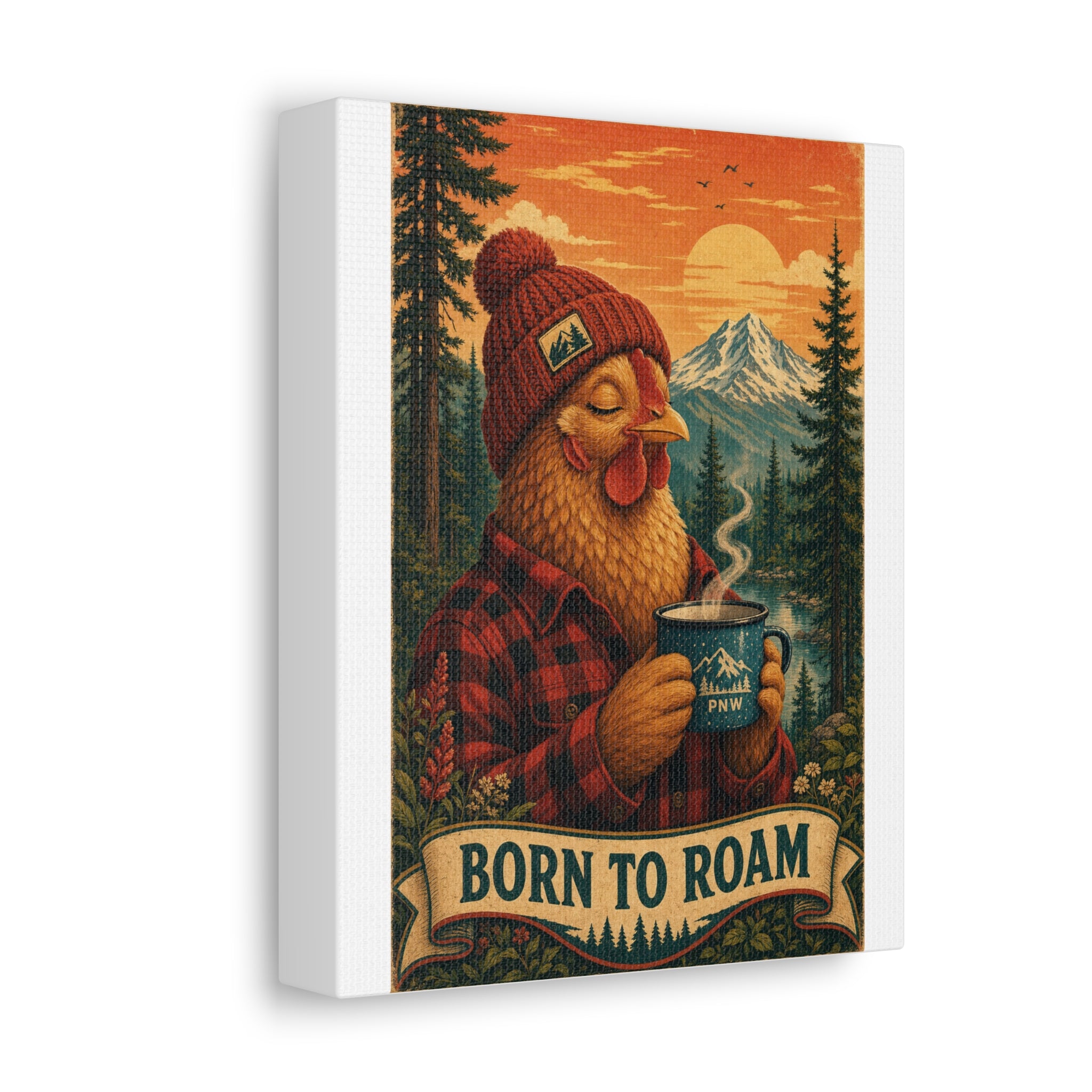 Born to Roam Canvas