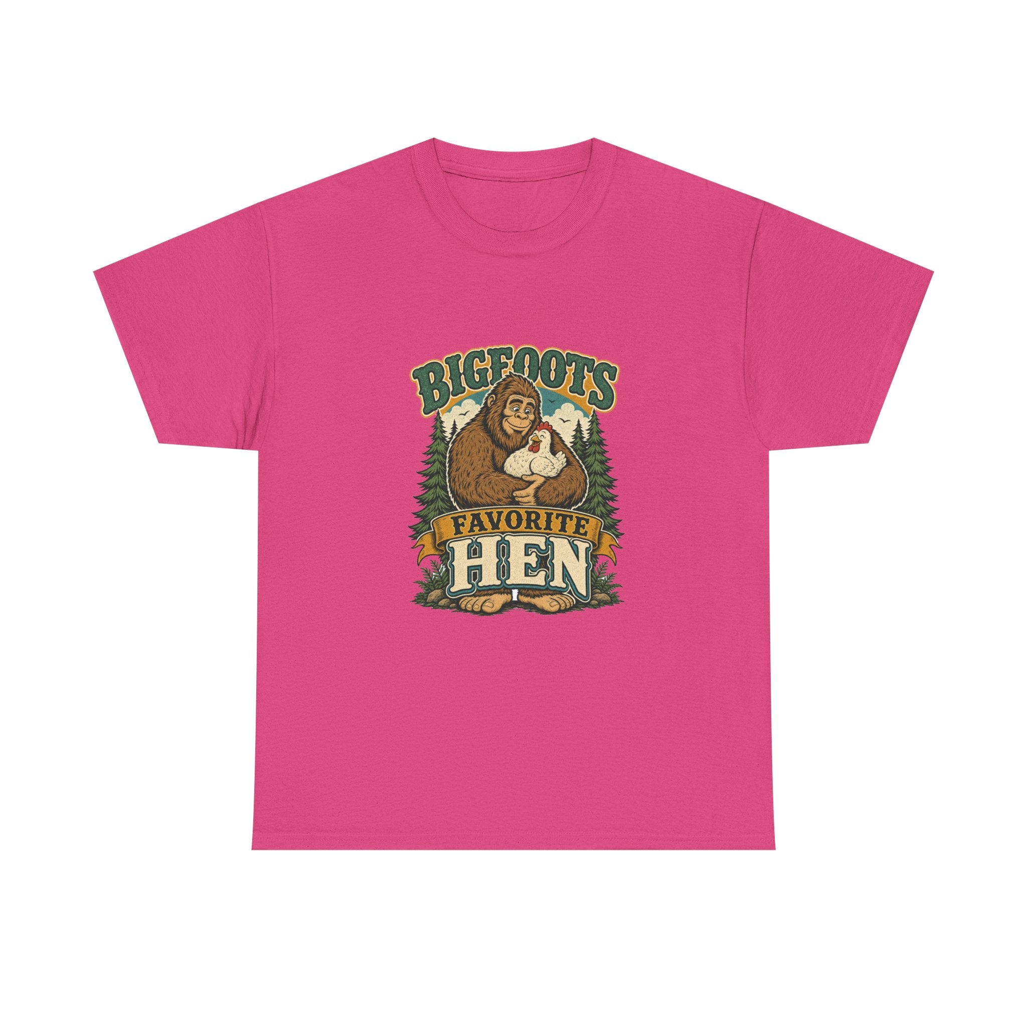 Bigfoot's Favorite Hen Tee