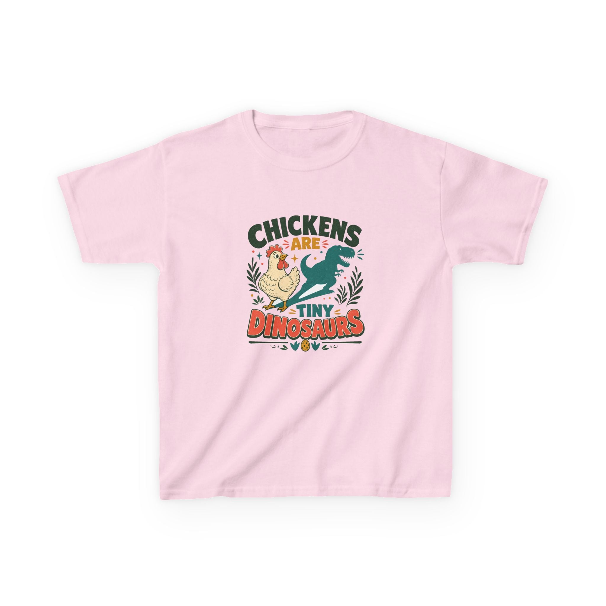 Chickens Are Tiny Dinosaurs Kids Tee