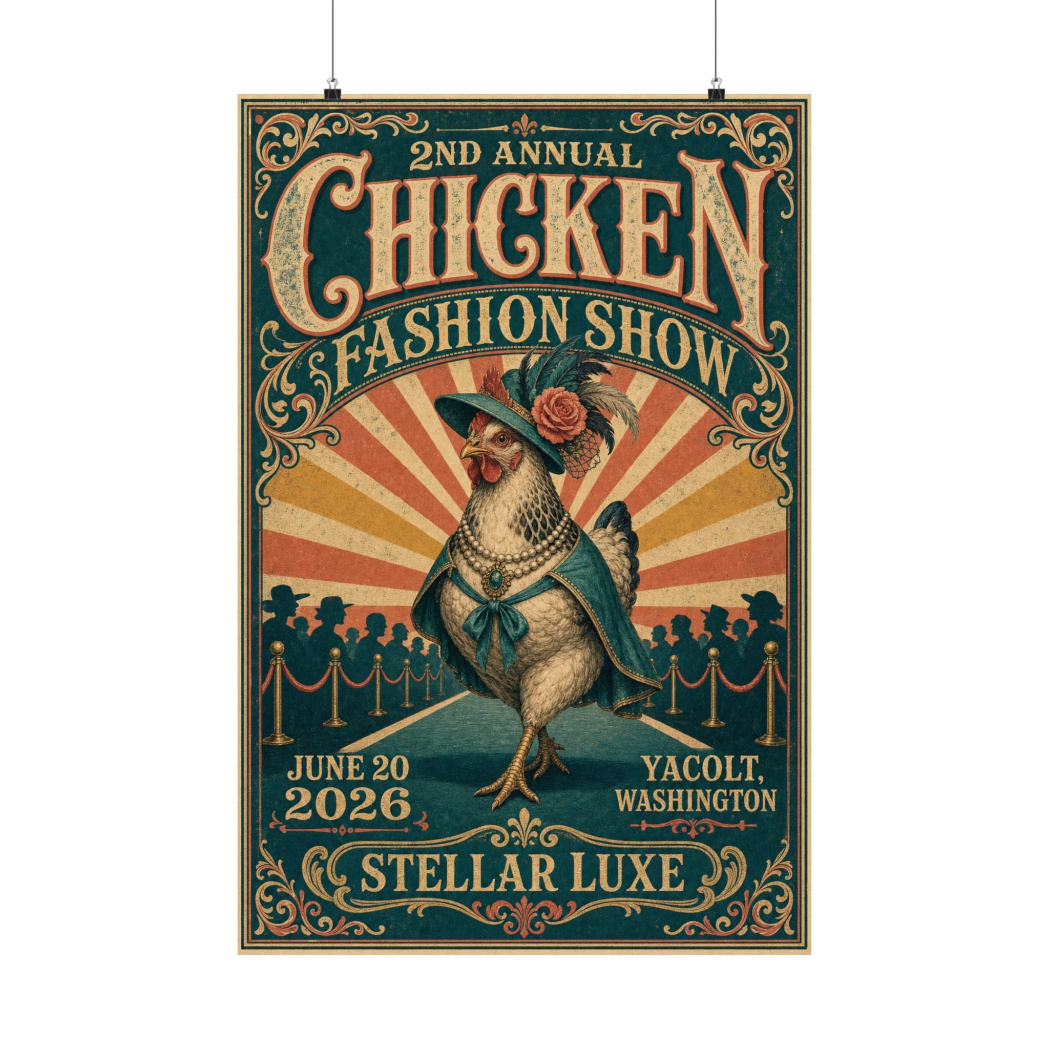 Chicken Fashion Show 2026 Poster