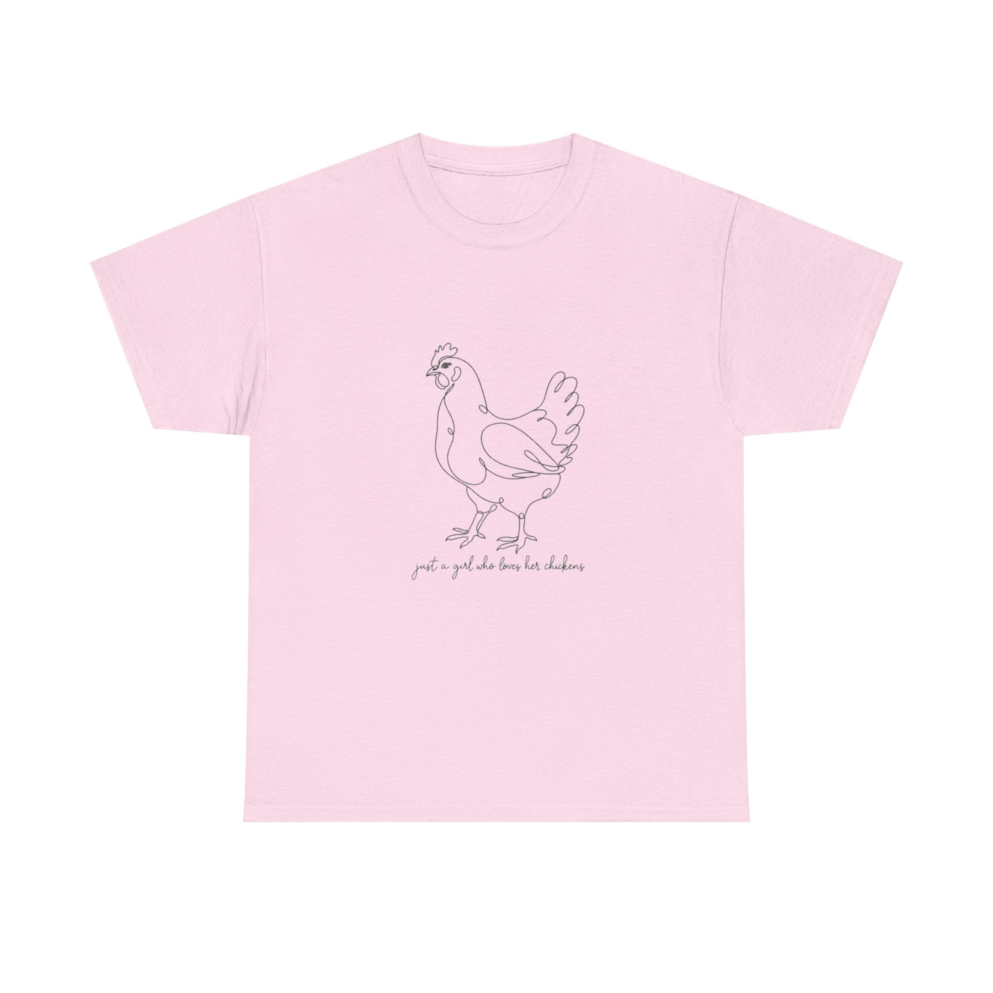 Just a Girl Who Loves Her Chickens Tee