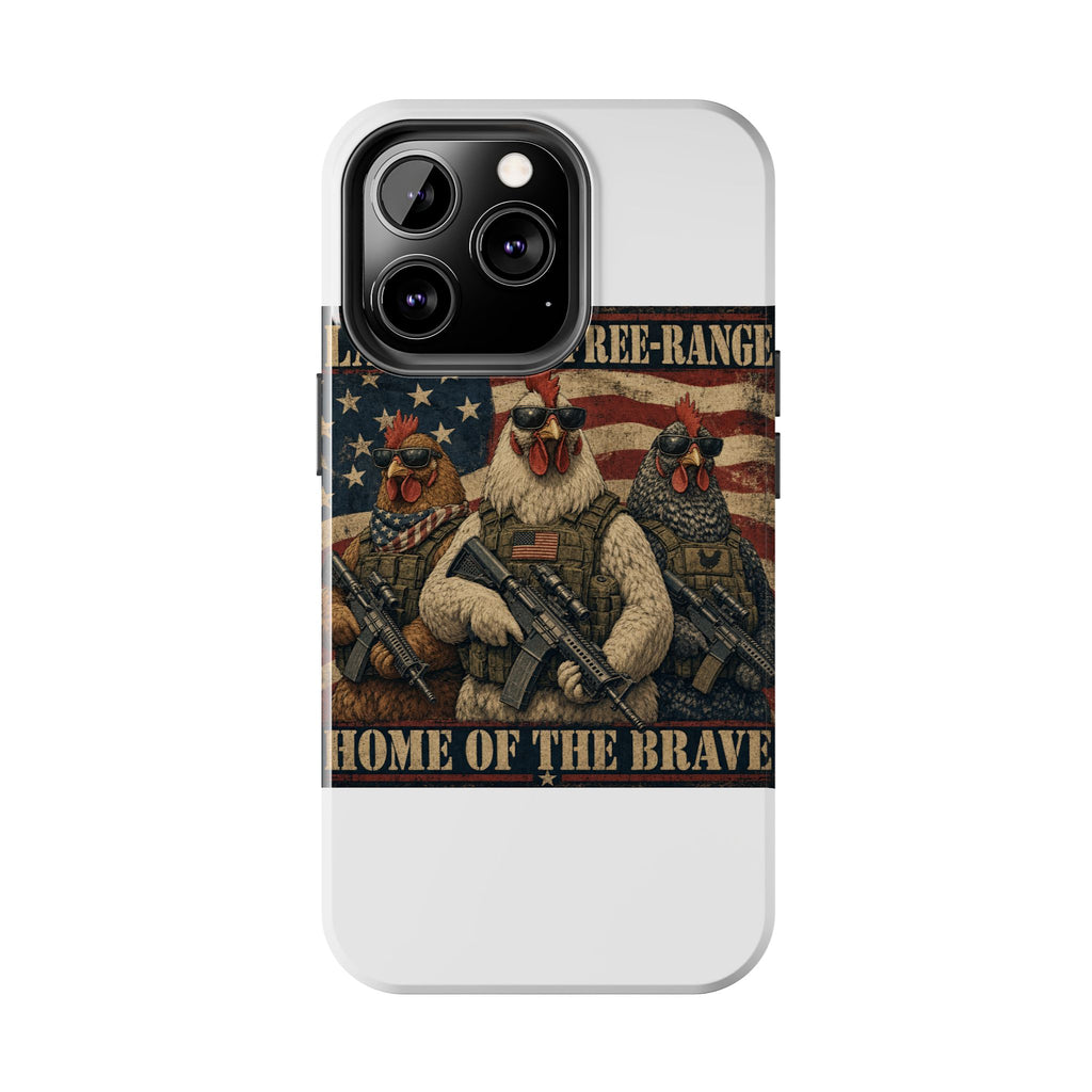 Land of the Free-Range Tough Phone Case