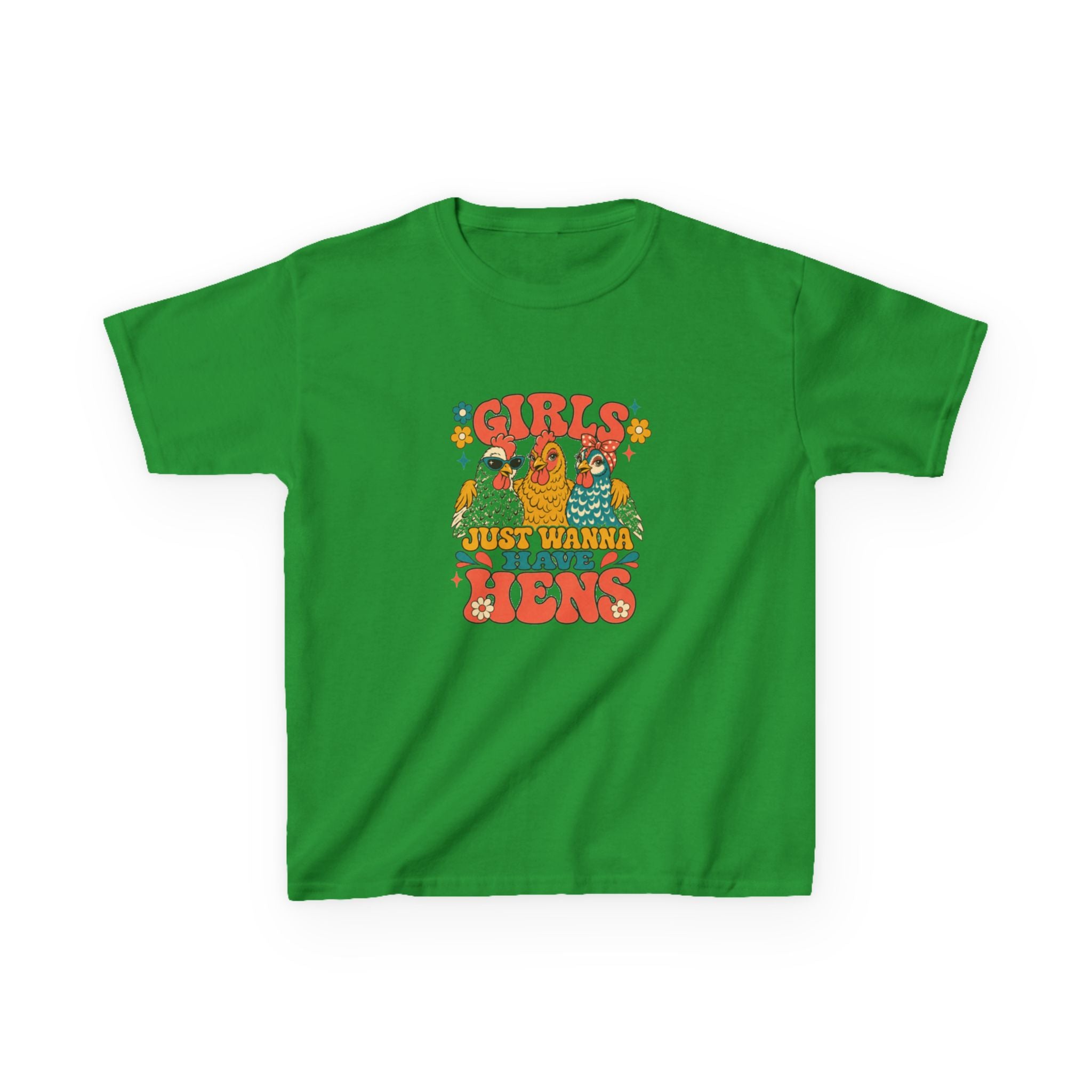 Girls Just Wanna Have Hens Kids Tee