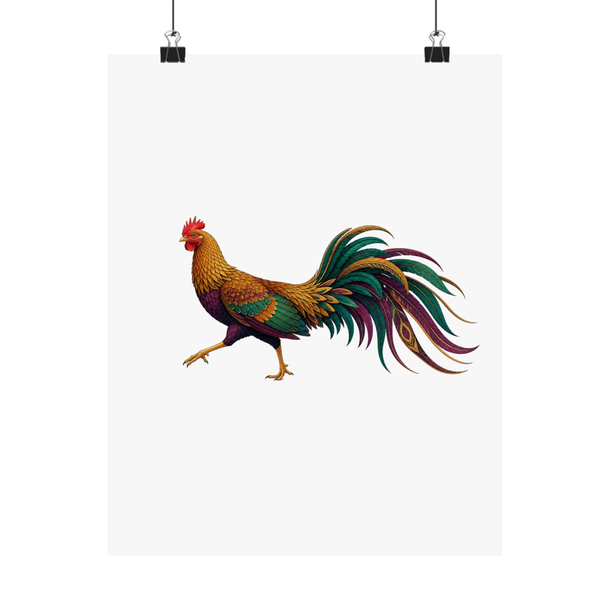 Strutting Hen Poster
