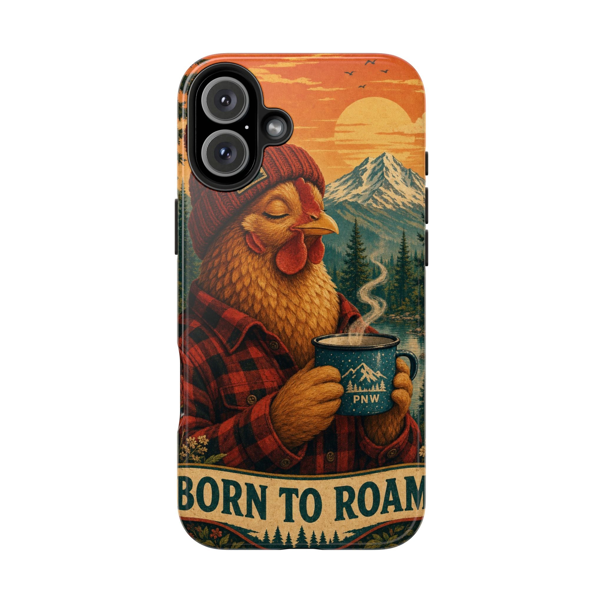 Born to Roam Tough Phone Case