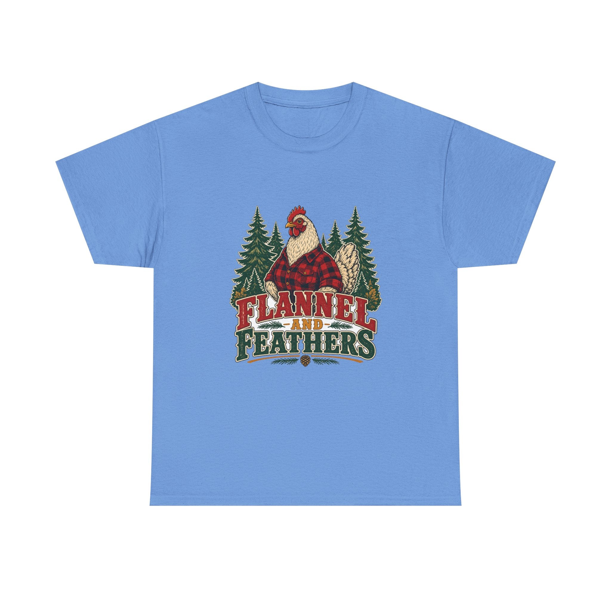 Flannel & Feathers Tee