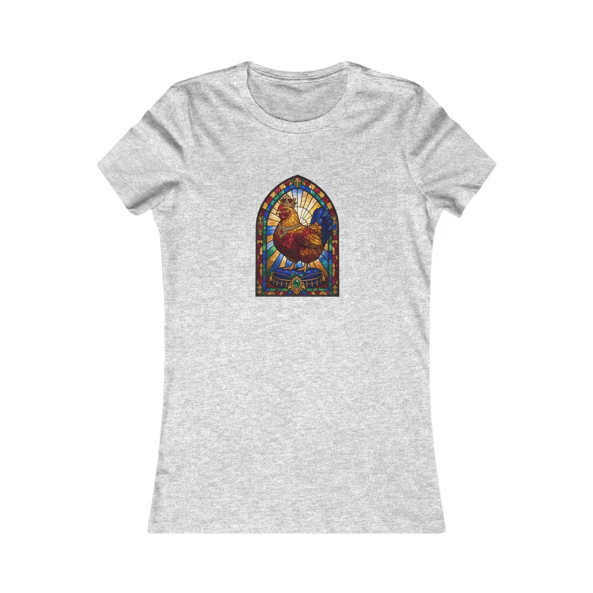 Stained Glass Hen Women's Tee