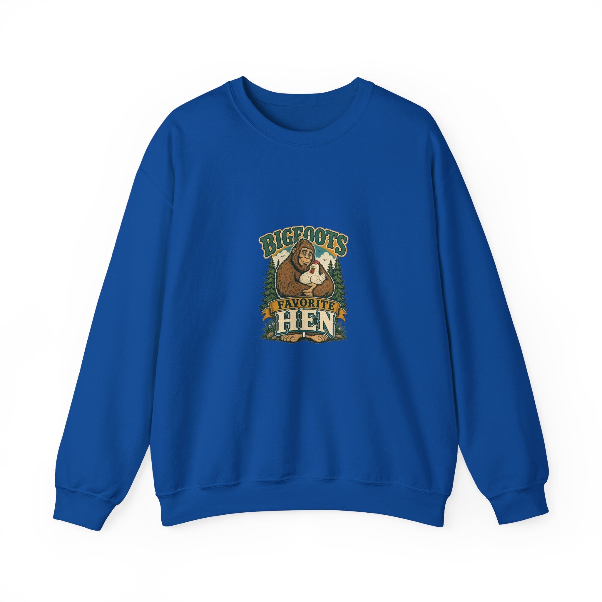 Bigfoot's Favorite Hen Crewneck Sweatshirt