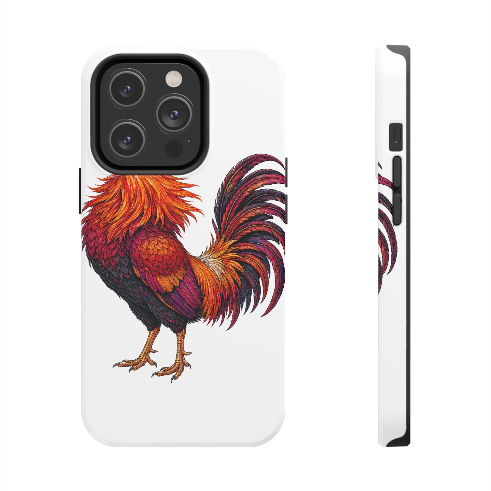 Sunrise Rooster Tough Phone Case