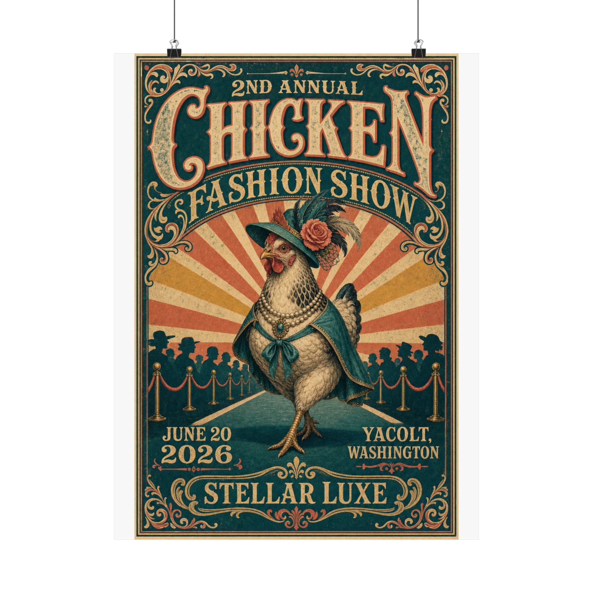 Chicken Fashion Show 2026 Poster